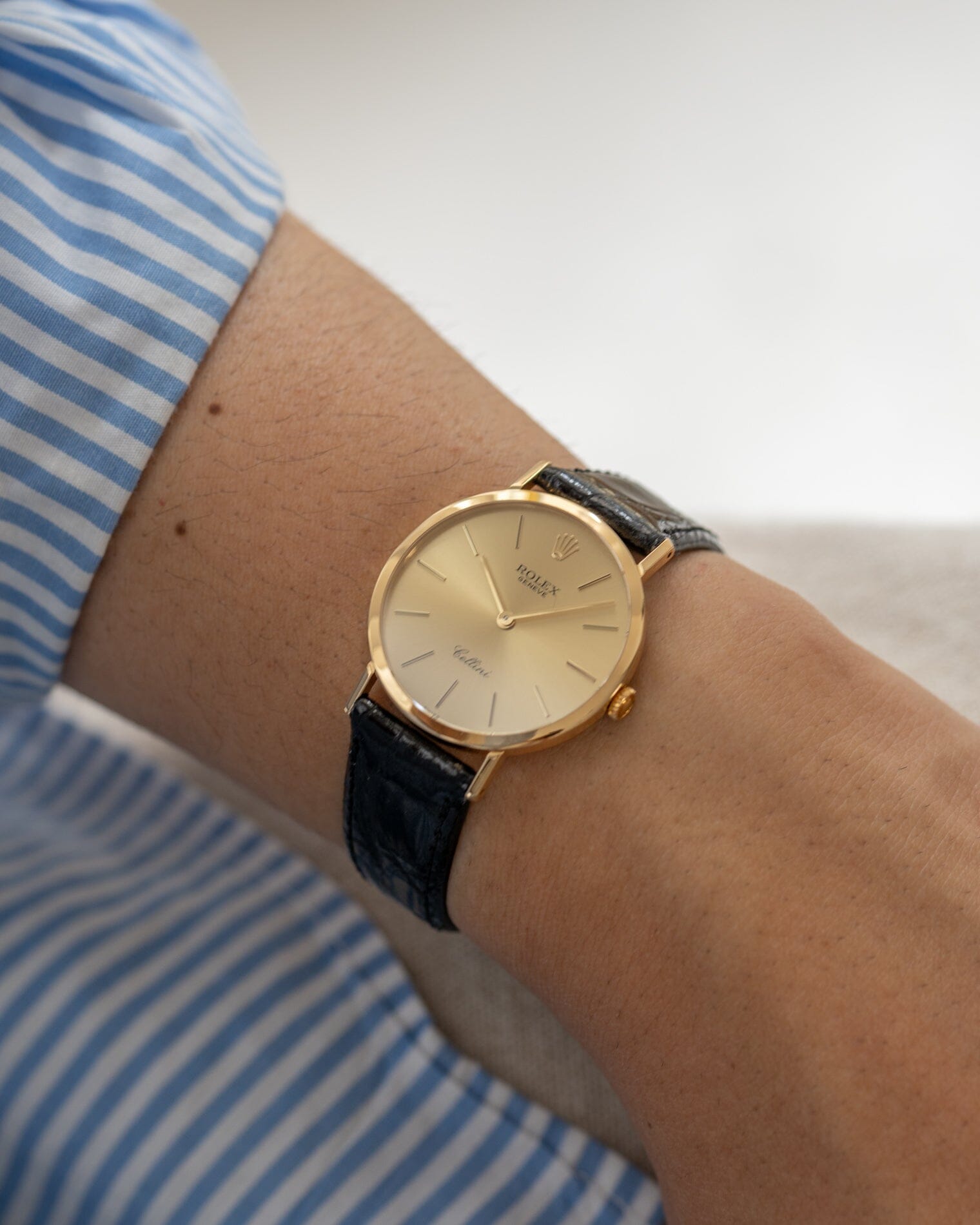 Rolex チェリーニ 4112 シャンパンダイアル Watch ROLEX