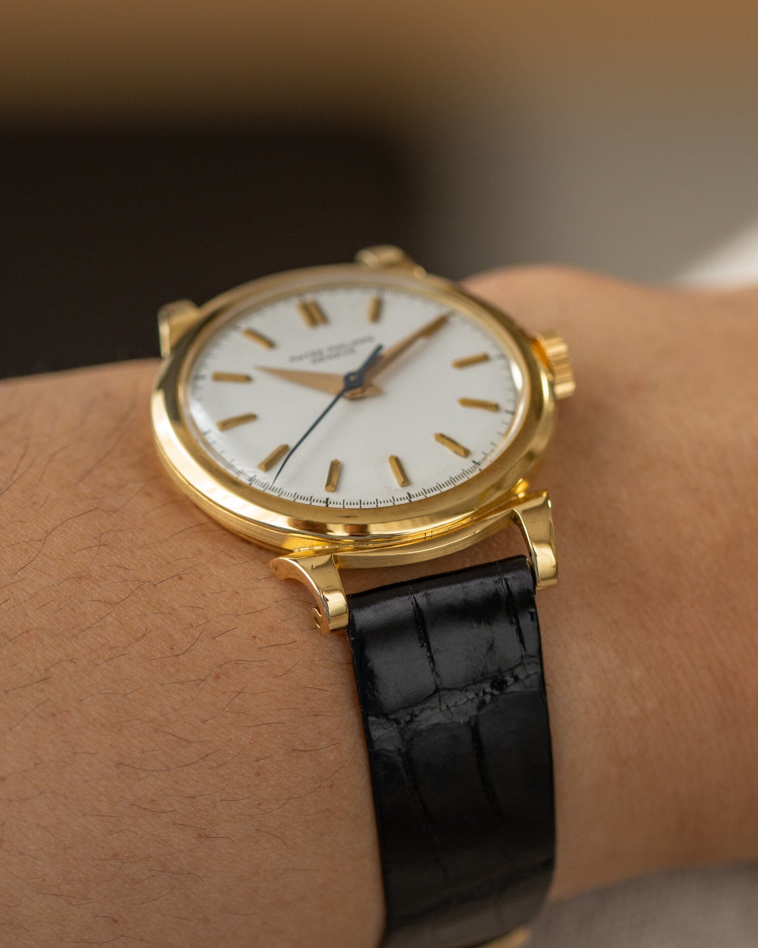 Patek Philippe カラトラバ 1491 YG アーカイブ付き Watch PATEK PHILIPPE