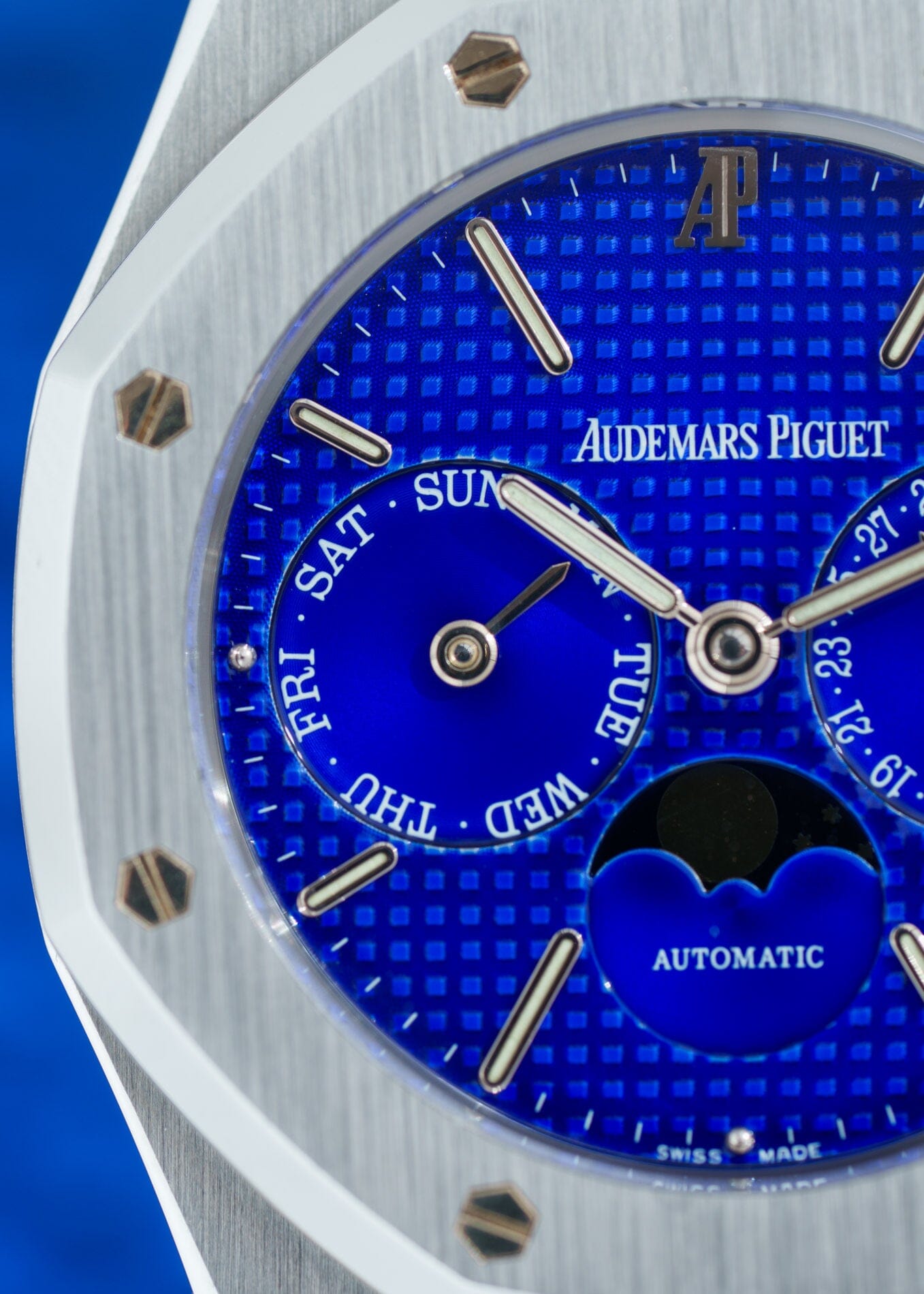 Audemars Piguet ロイヤルオーク 25594 ST "Yves Klein" ブルーダイアル 箱保証書付き Watch AUDEMARS PIGUET