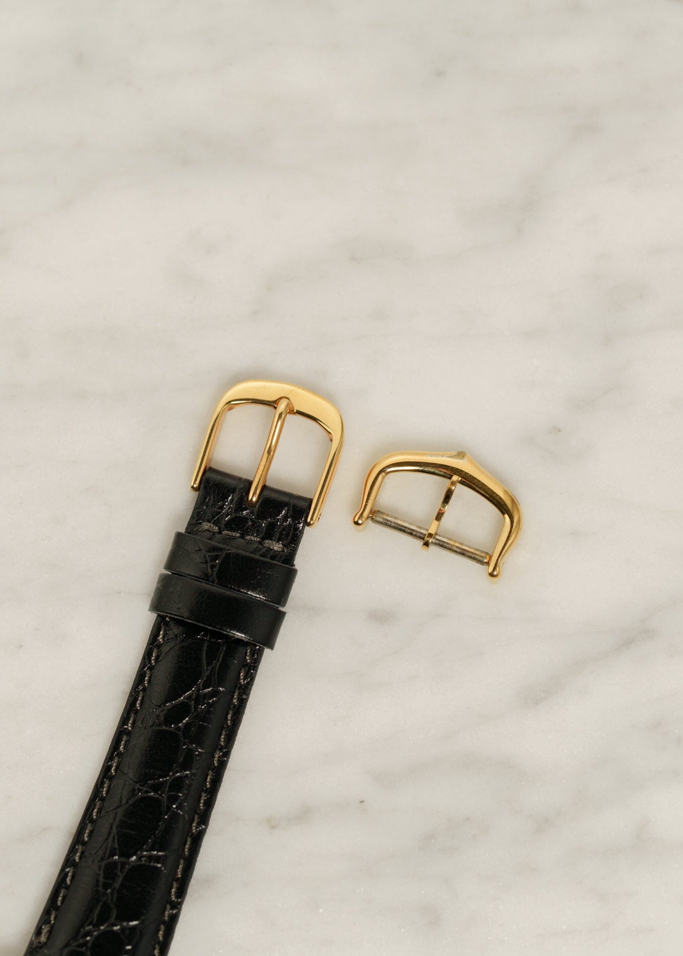 カルティエ マストタンク LM ブラックオニキス 手巻き 再メッキ済み Watch CARTIER