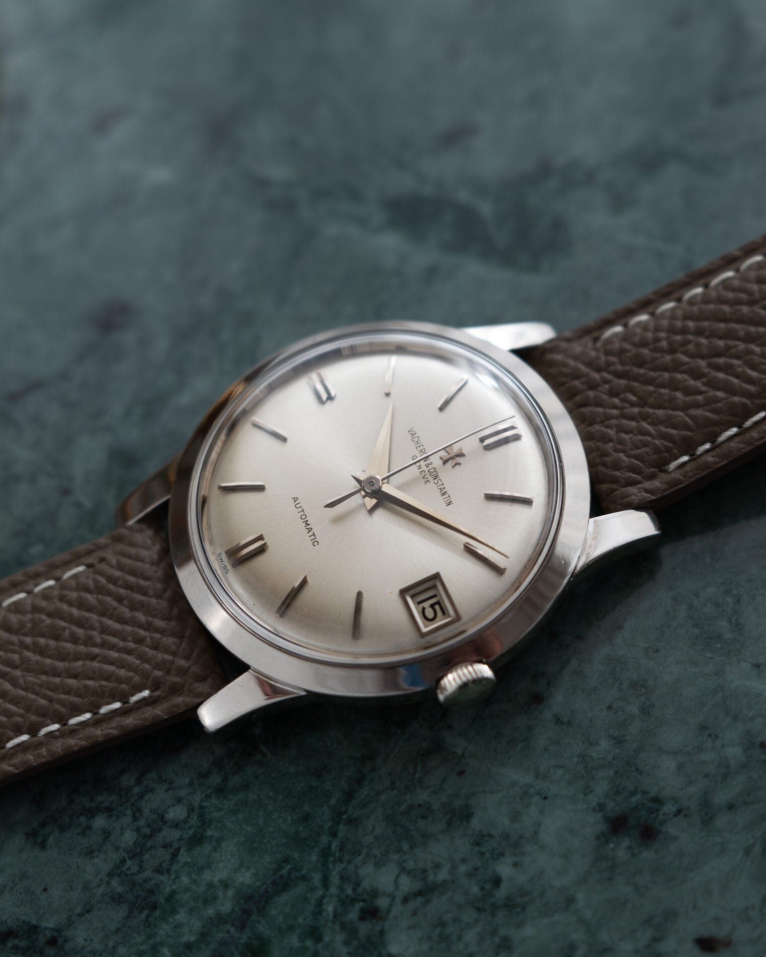 Vacheron Constantin ラウンド 6378Q WG シルバーダイアル Watch VACHERON CONSTANTIN