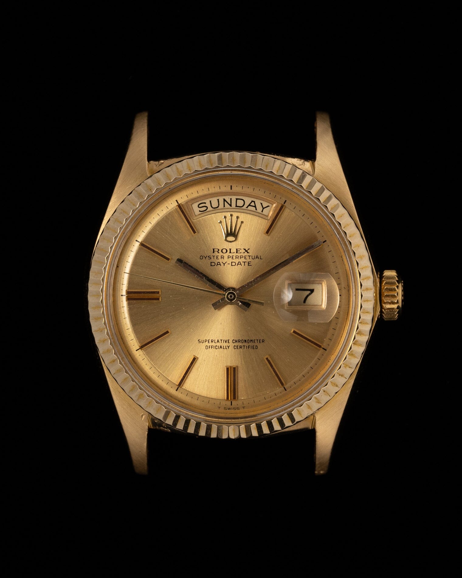 Rolex デイデイト 1803 YG シャンパンダイアル Watch ROLEX