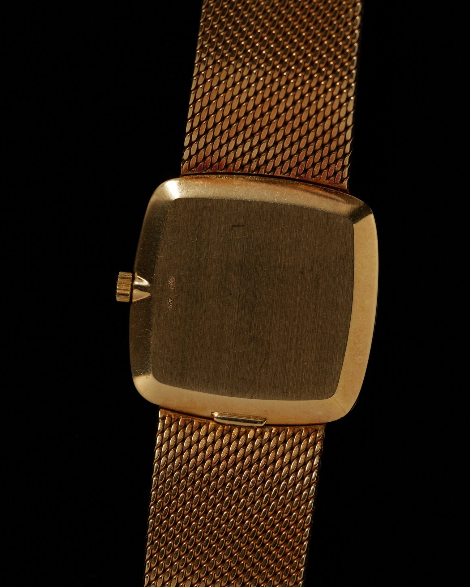 Patek Philippe 3666 クッションケース YG ブラックダイアル 槌目仕上げ Watch PATEK PHILIPPE