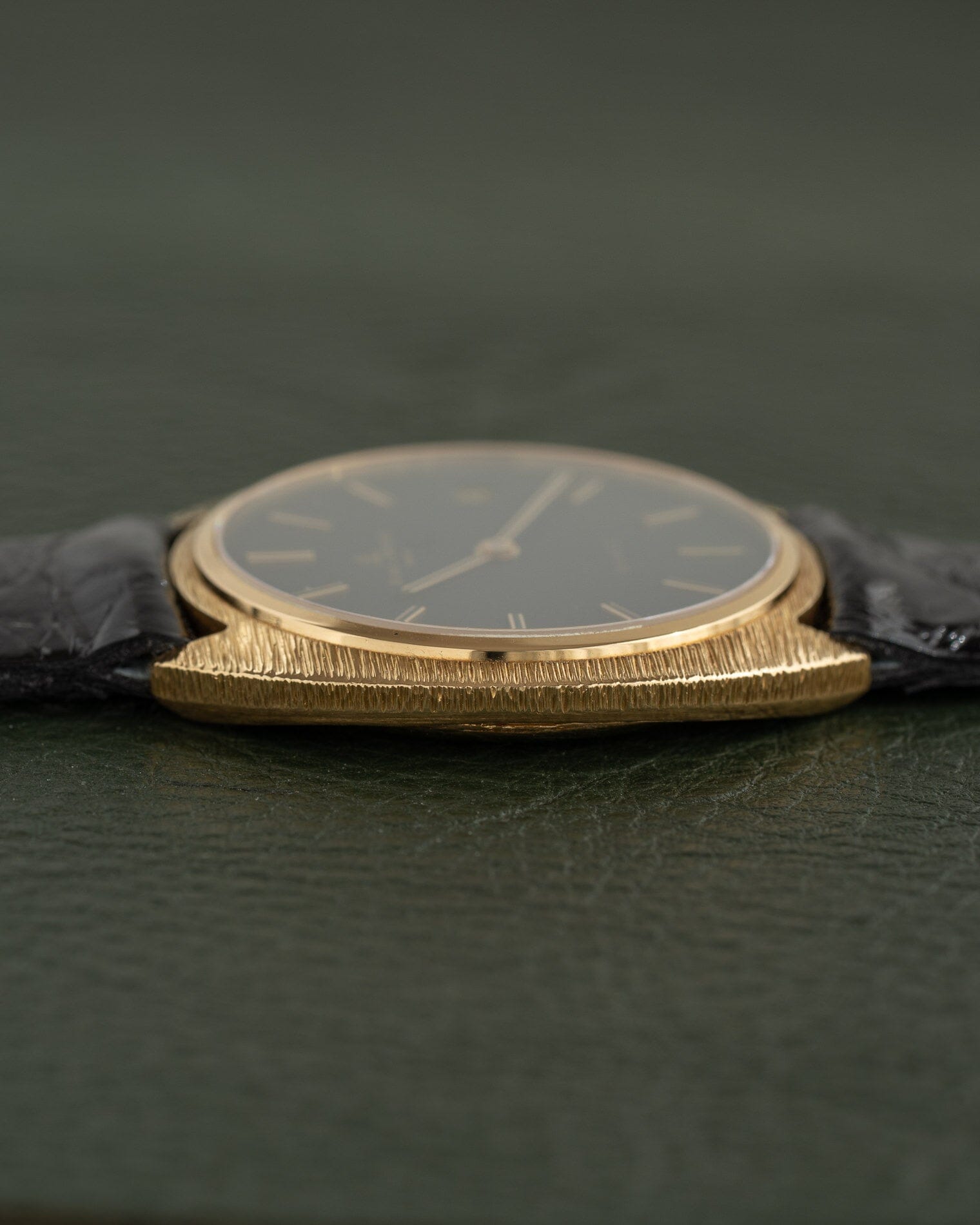 Baume&Mercier ボーマティック 35114 YG ブラック バーク仕上げ Watch BAUME&MERCIER
