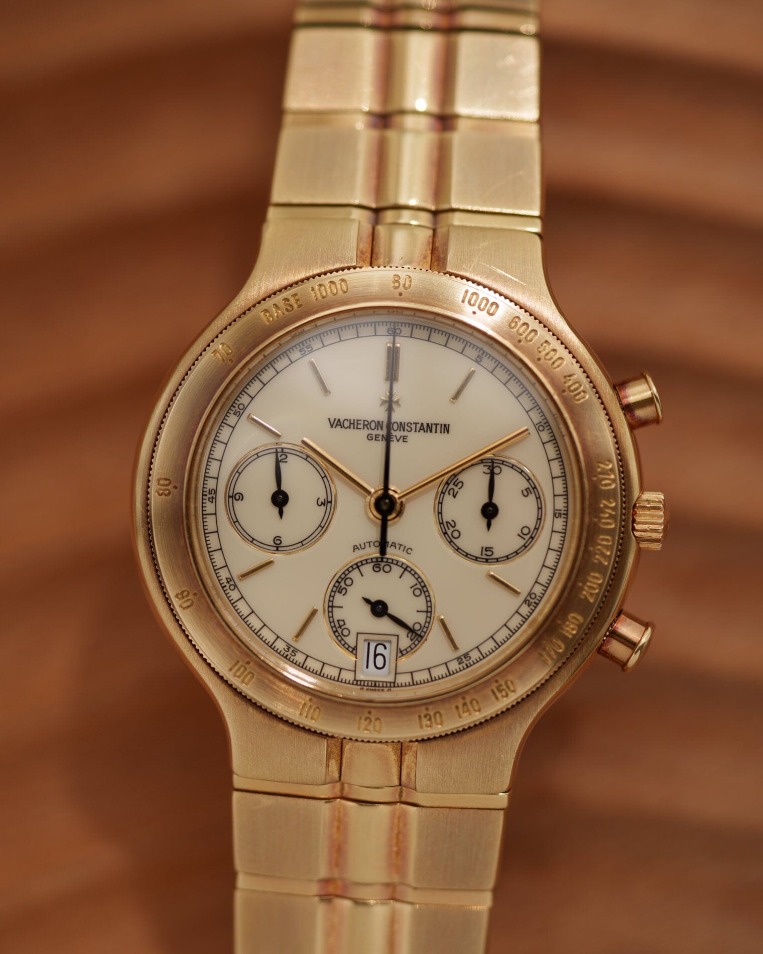 Vacheron Constantin フィディアス 49001 YG アイボリーダイアル Watch VACHERON CONSTANTIN
