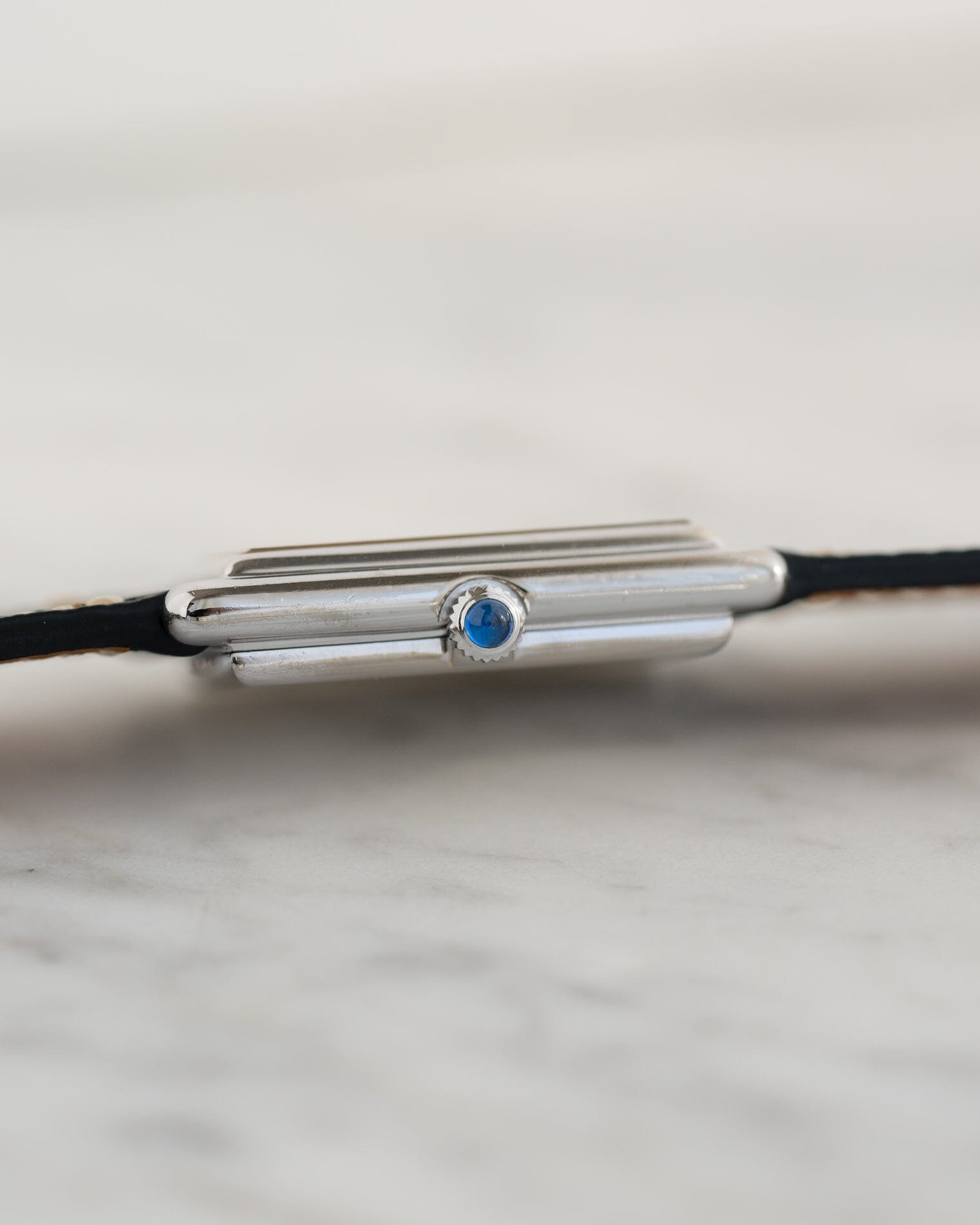 Jaeger-LeCoultre レクタングル 6029.22 "タンク" WG ネイビーダイアル Watch Jaeger-LeCoultre