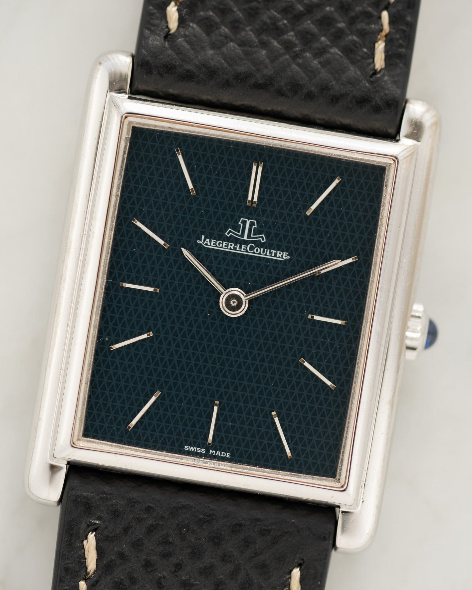 Jaeger-LeCoultre レクタングル 6029.22 "タンク" WG ネイビーダイアル Watch Jaeger-LeCoultre
