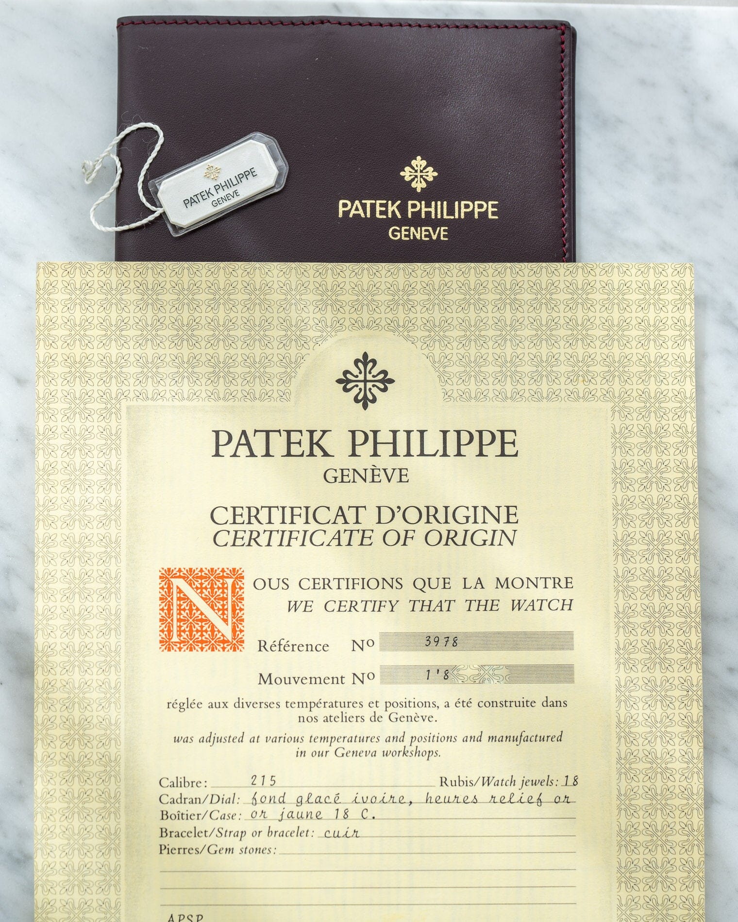 Patek Philippe ゴールデンエリプス 3978 YG シグマダイアル 保証書付き Watch PATEK PHILIPPE 