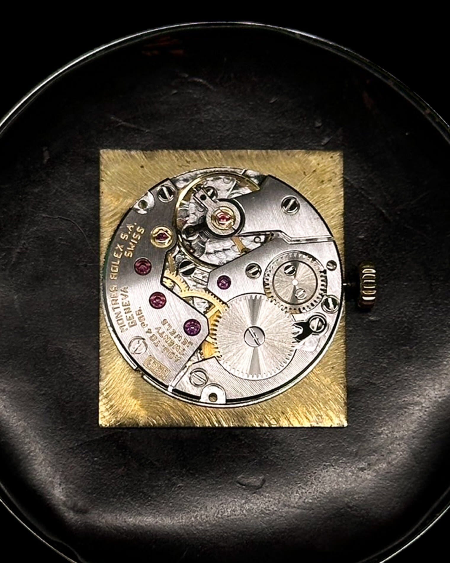 Rolex チェリーニ 4127 YG ウッドダイアル 箱保証書付き Watch ROLEX
