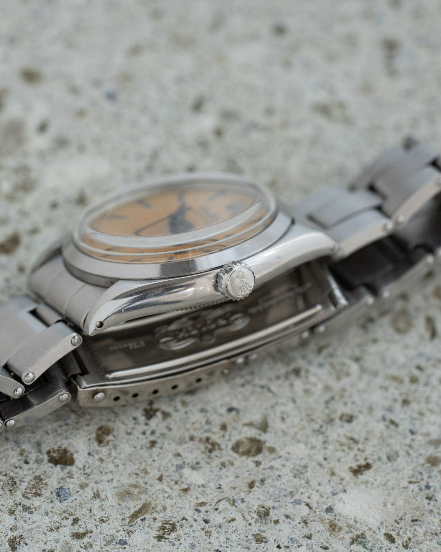 Rolex オイスターパーペチュアル 6564 アイボリー 保証書付き Watch ROLEX