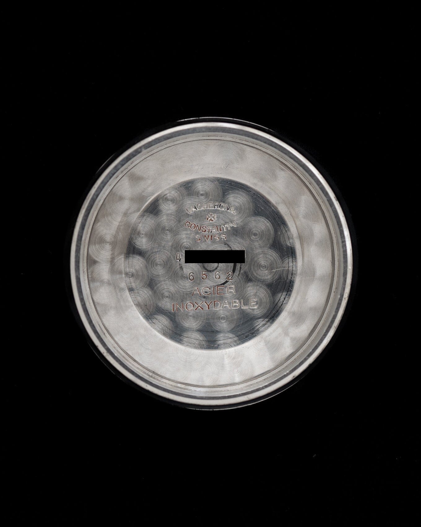 Vacheron Constantin ラウンド 6562 SS シルバーダイアル Watch VACHERON CONSTANTIN