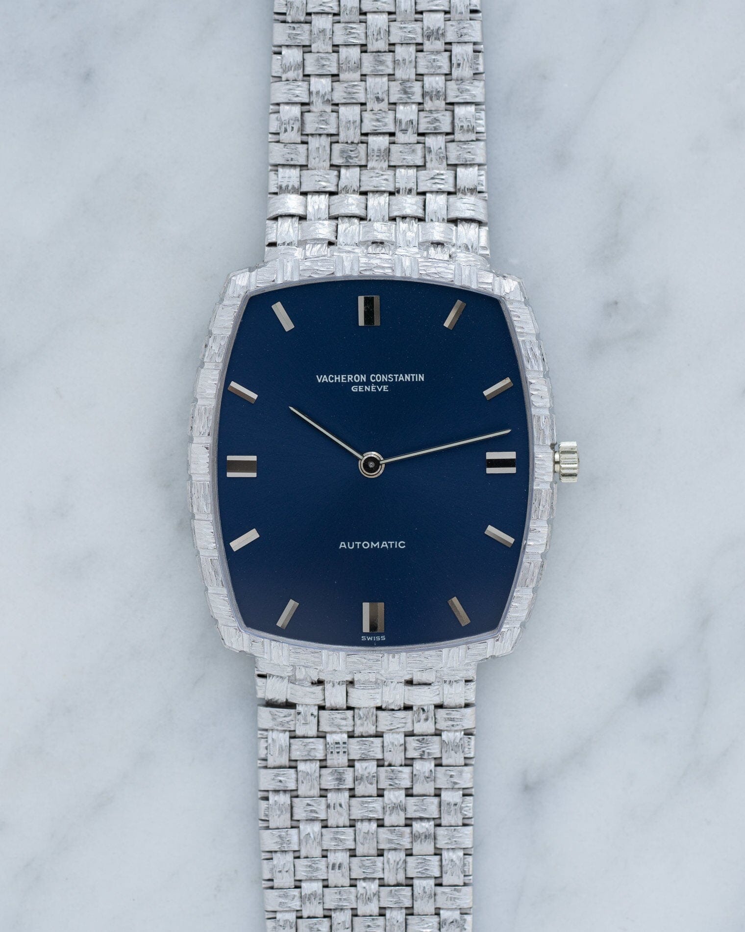 Vacheron Constantin メッシュドール 7943 WG ブルーダイアル "NOS" Watch VACHERON CONSTANTIN