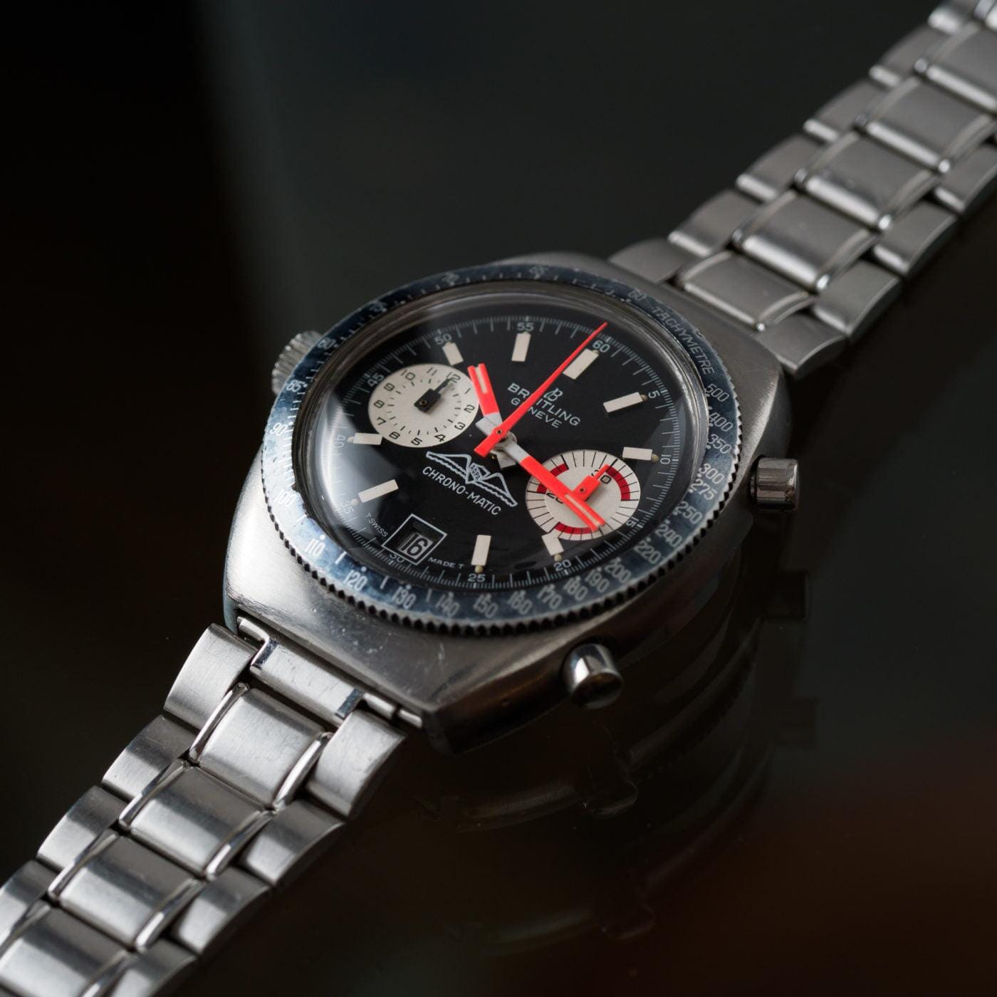 BREITLING AOPA Chrono-Matic 2114 1970s - Arbitro