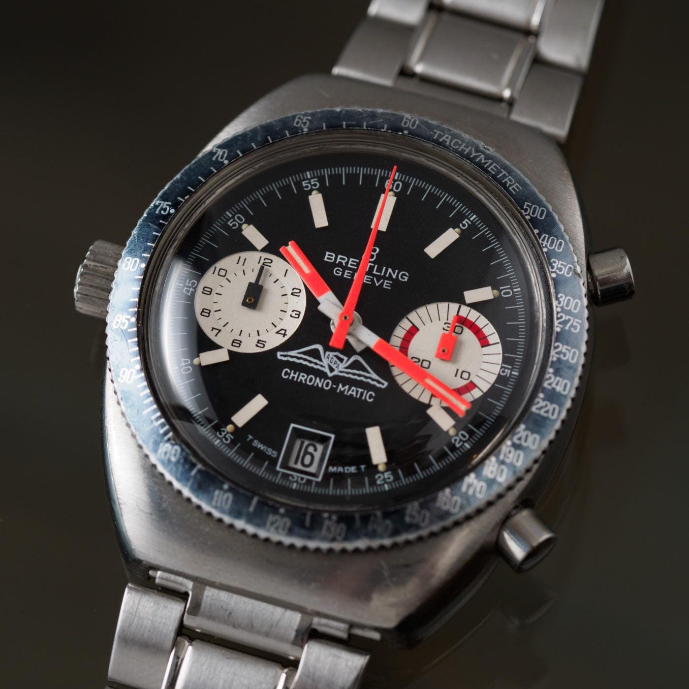 BREITLING AOPA Chrono-Matic 2114 1970s - Arbitro