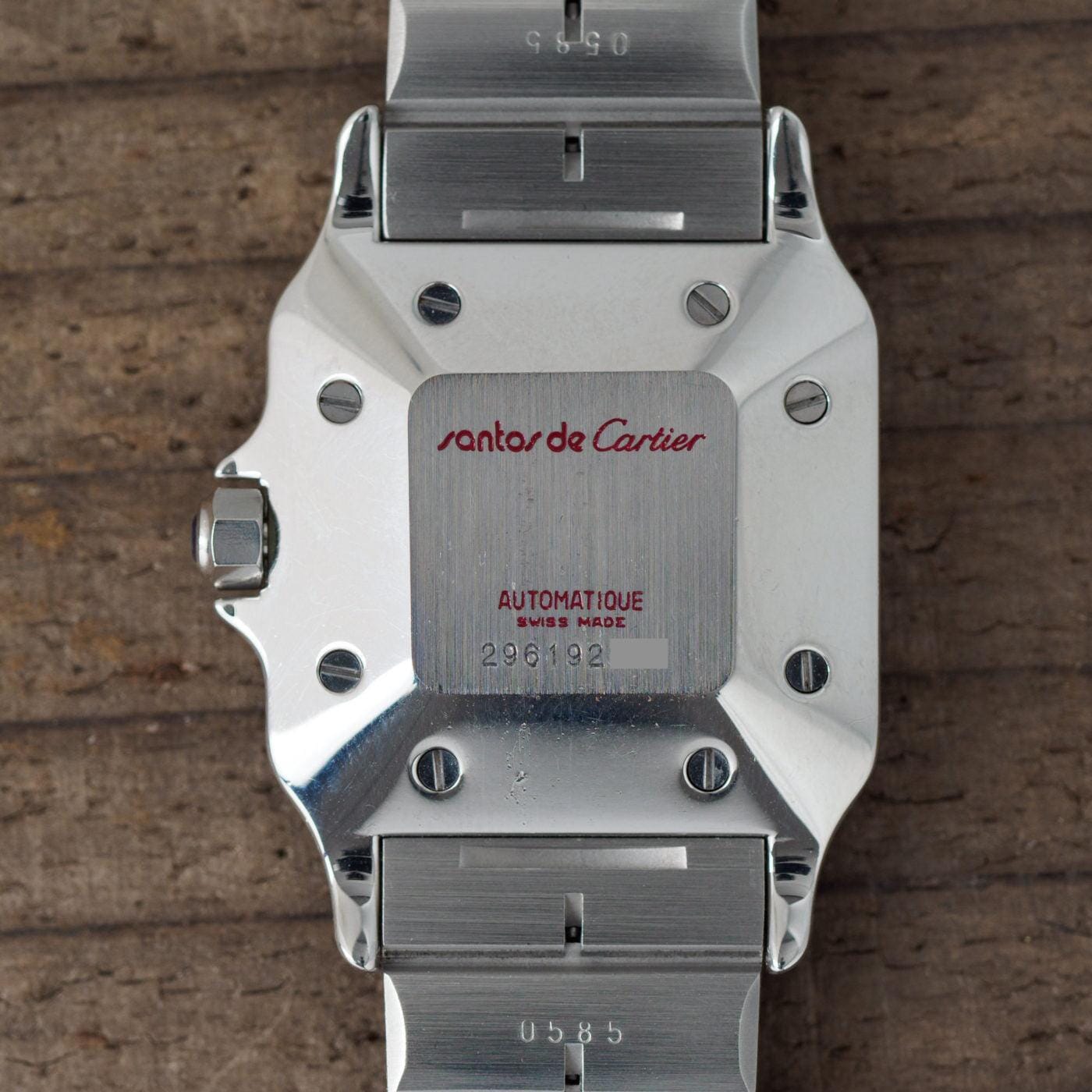 CARTIER Santos Galbee LM 1980s - Arbitro