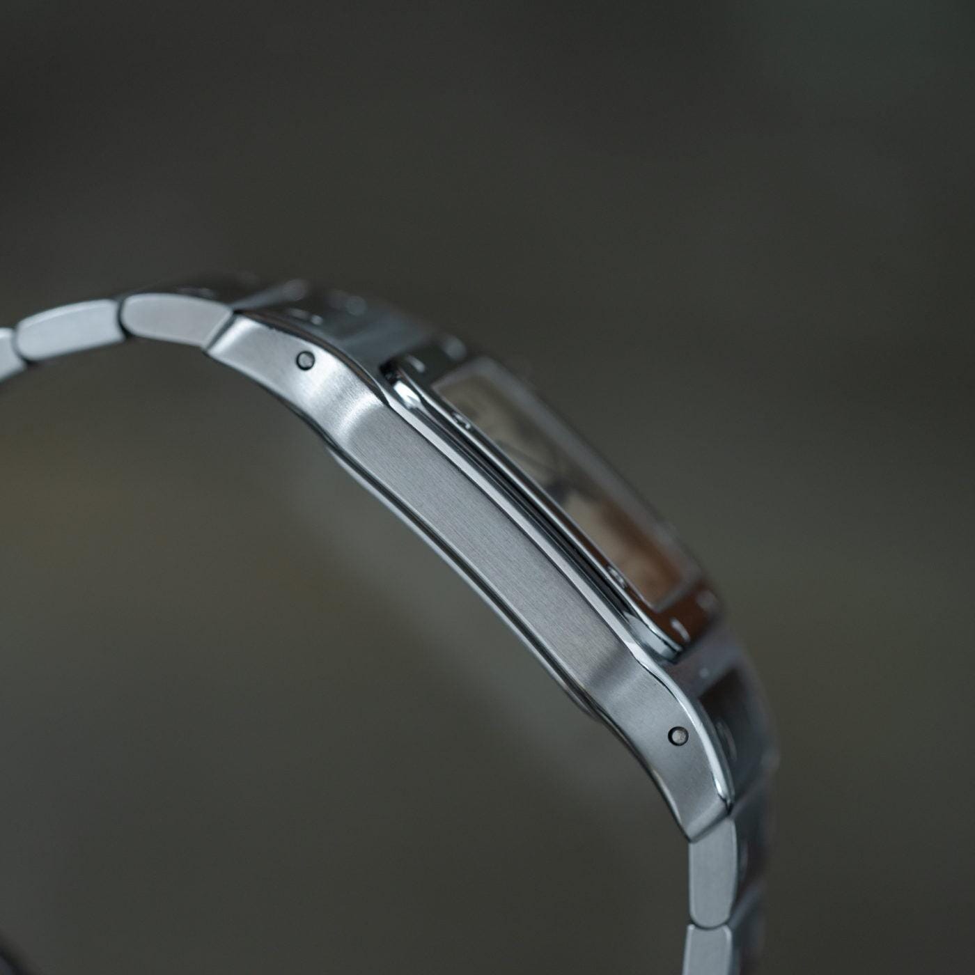 CARTIER Santos Galbee LM Applied Roman - Arbitro