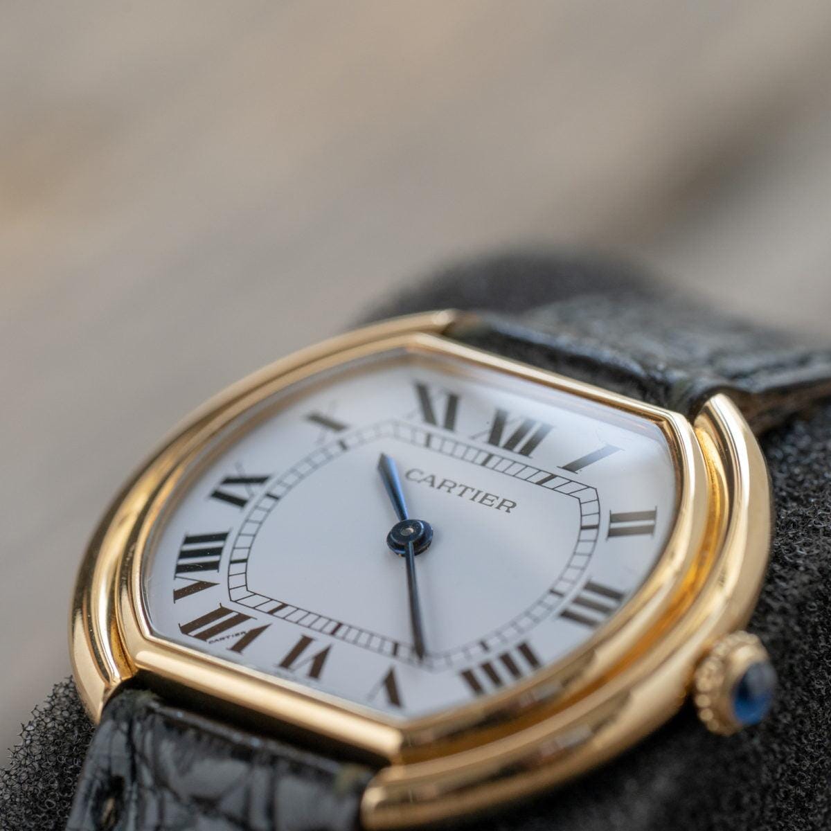 CARTIER Ellipse LM "PARIS" 18K YG - Arbitro