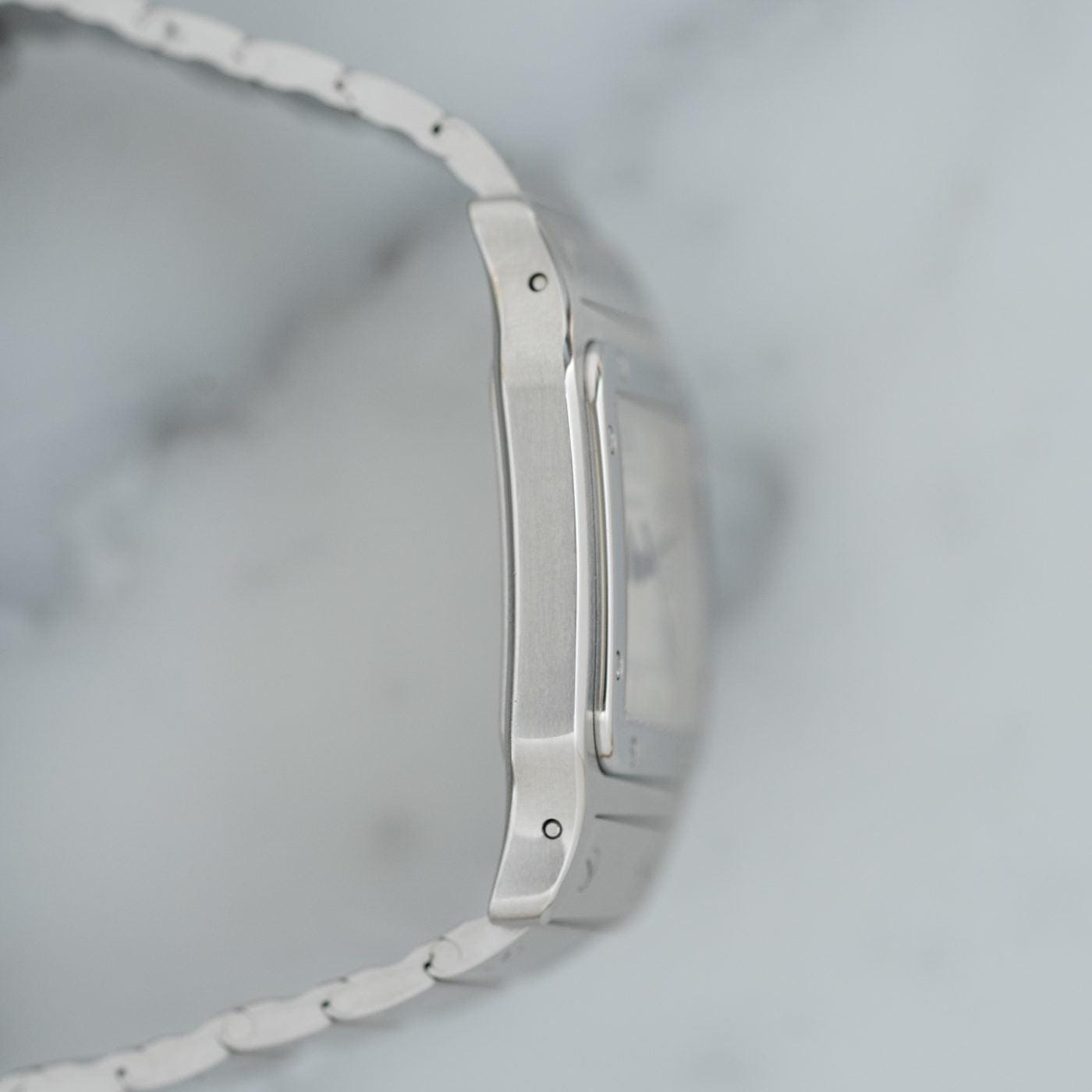 CARTIER Santos Galbee LM QZ Blue Roman - Arbitro
