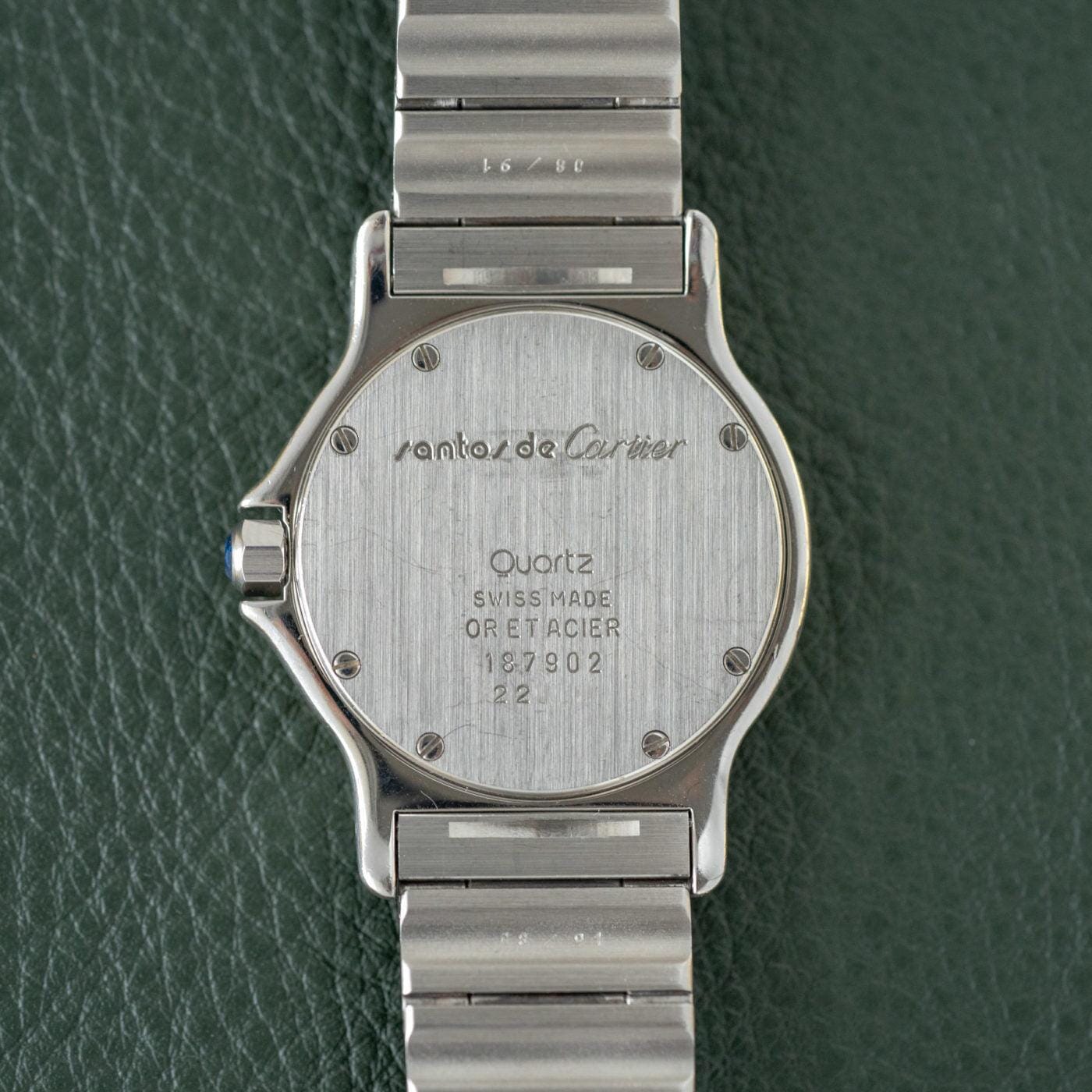 CARTIER Santos Octagon LM QZ Ivory Dial - Arbitro