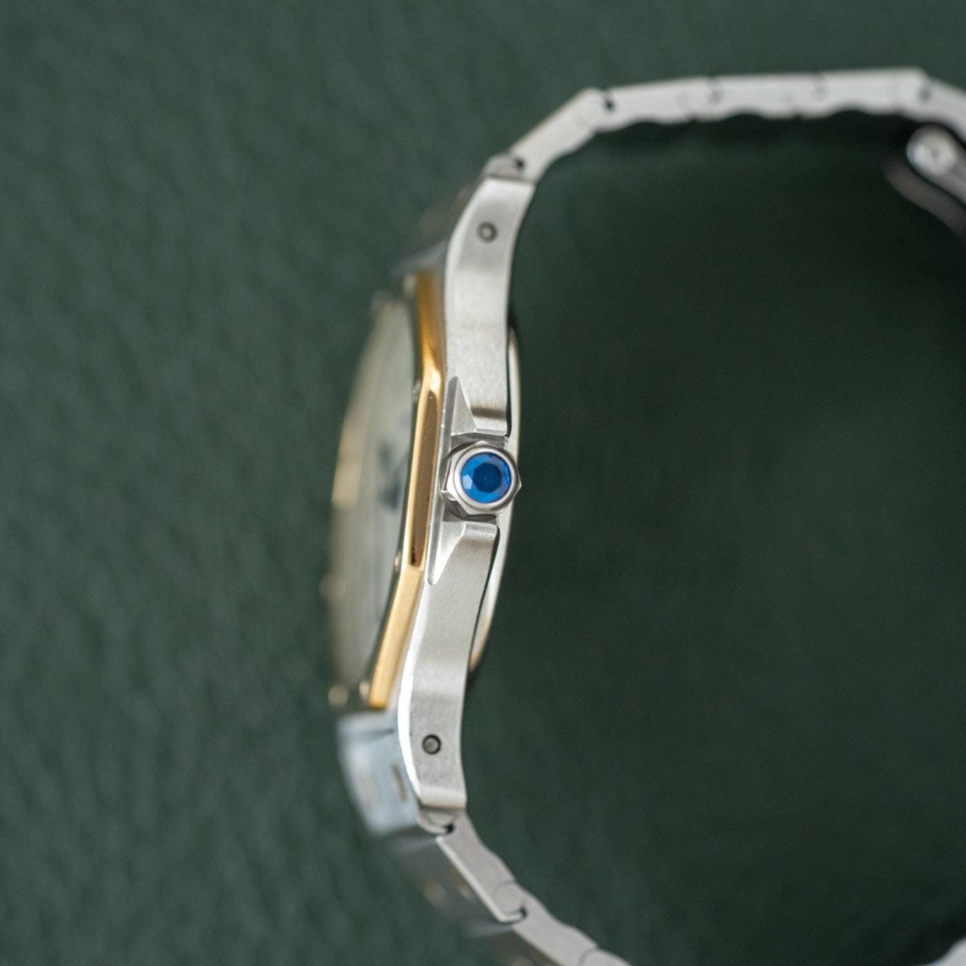 CARTIER Santos Octagon LM QZ Ivory Dial - Arbitro