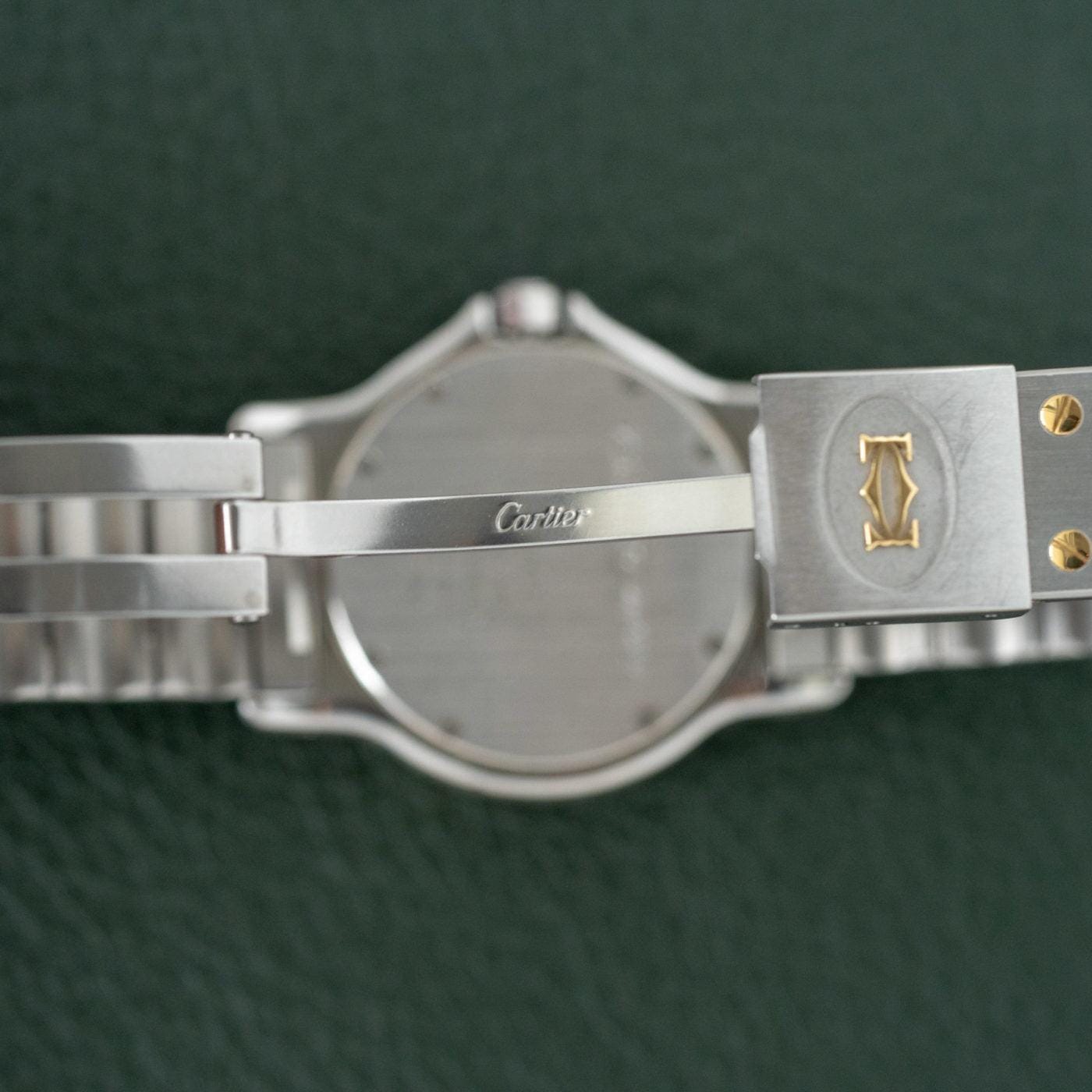 CARTIER Santos Octagon LM QZ Ivory Dial - Arbitro