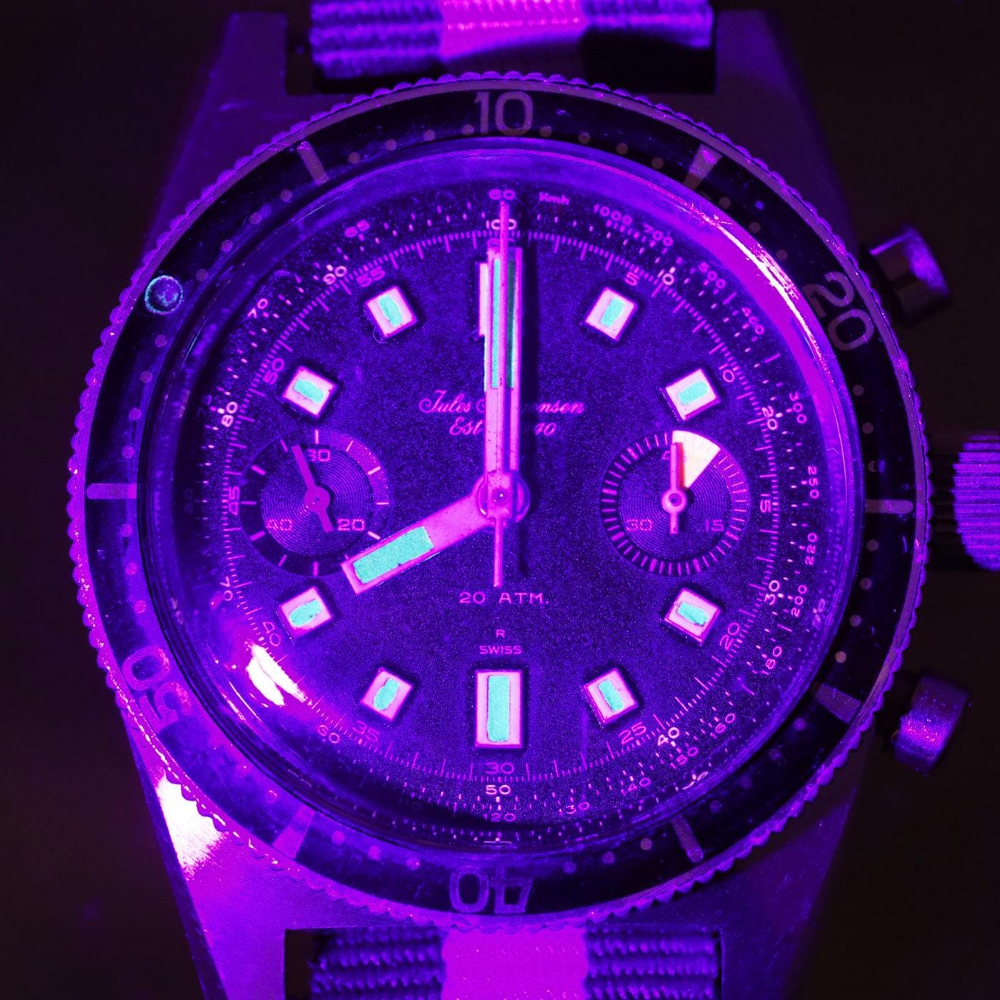 JULES JURGENSEN Chronograph 1960s - Arbitro