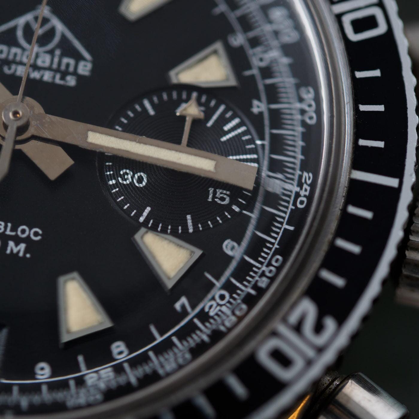 MONDAINE Diver Chronograph 1970s - Arbitro