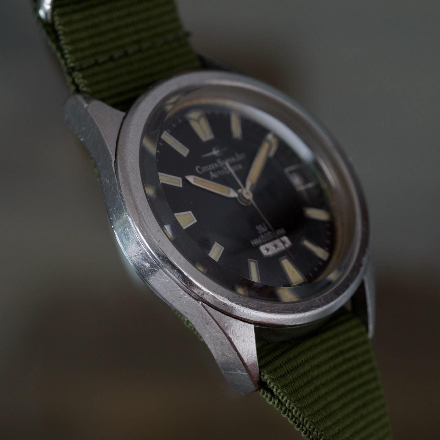 CITIZEN Super Jet Auto Dater 1960s - Arbitro