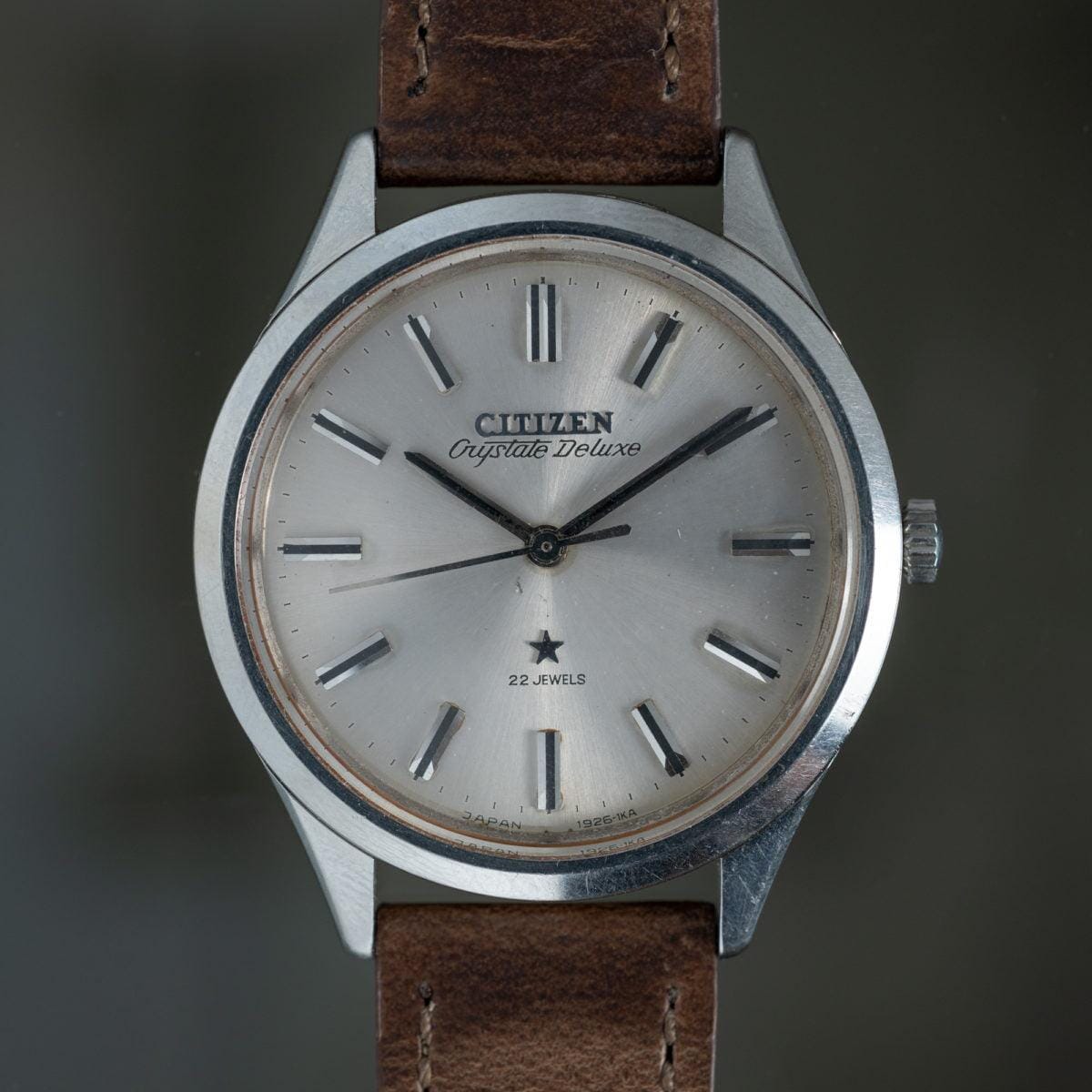 CITIZEN Crystate Deluxe 1960s - Arbitro