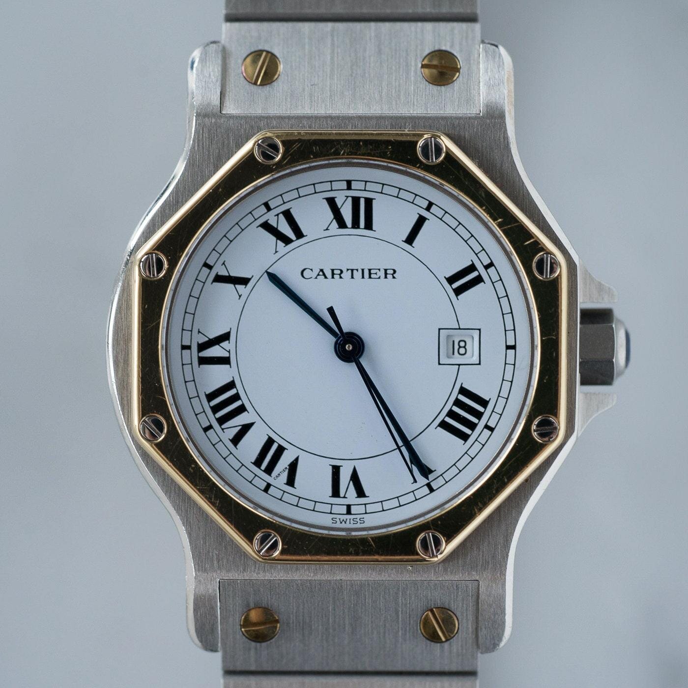 CARTIER Santos Octagon LM - Arbitro