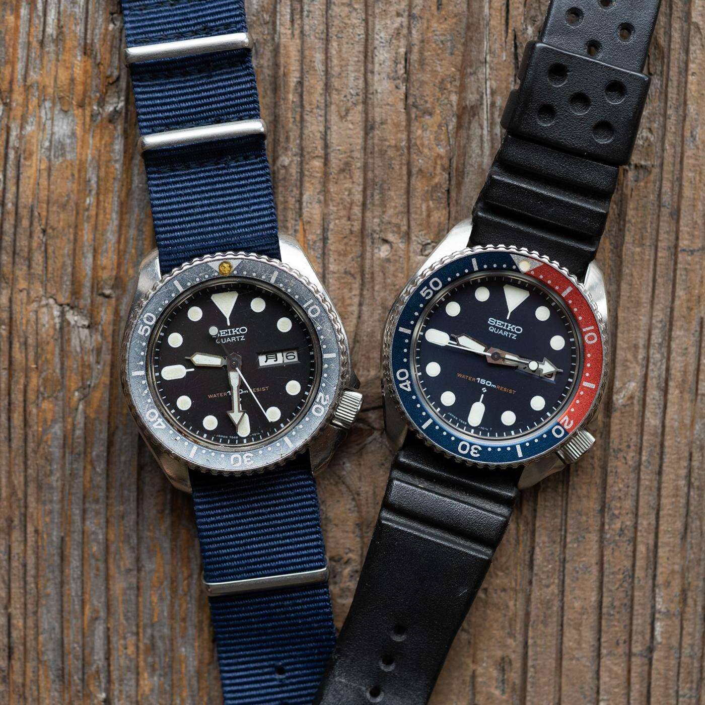 SEIKO 150m Diver 7548-700B Pepsi Bezel - Arbitro