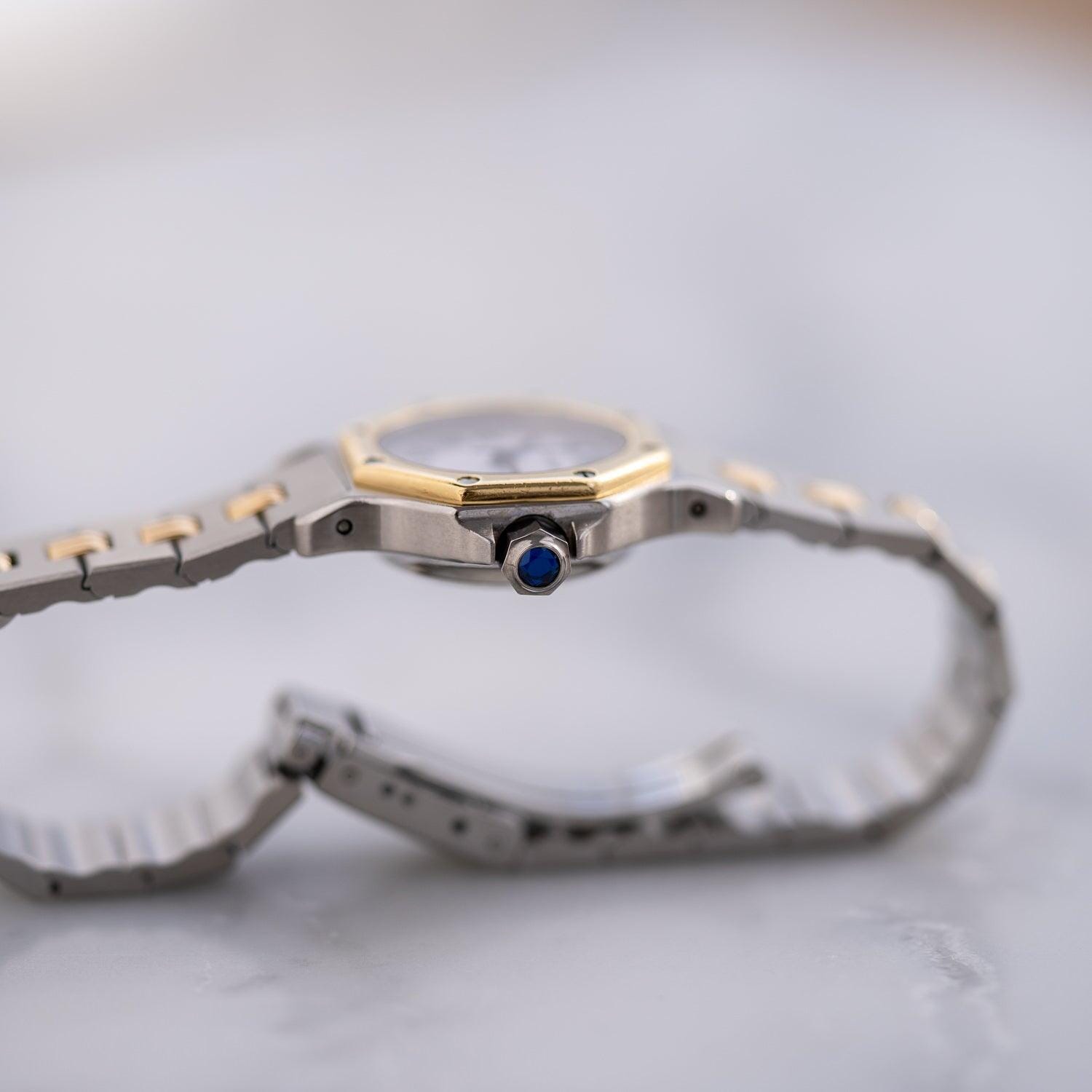 CARTIER Santos Octagon SM Godron - Arbitro