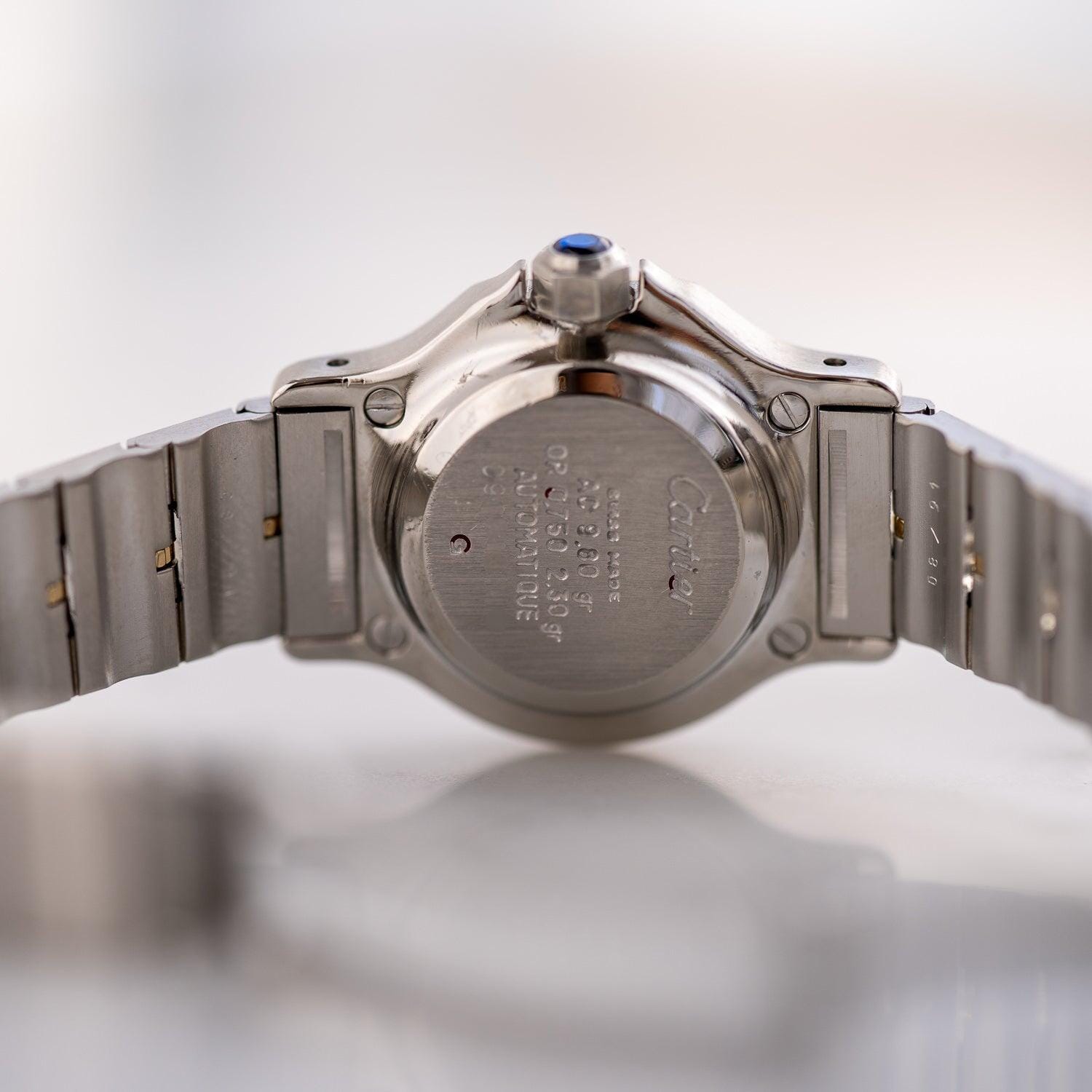 CARTIER Santos Octagon SM Godron - Arbitro