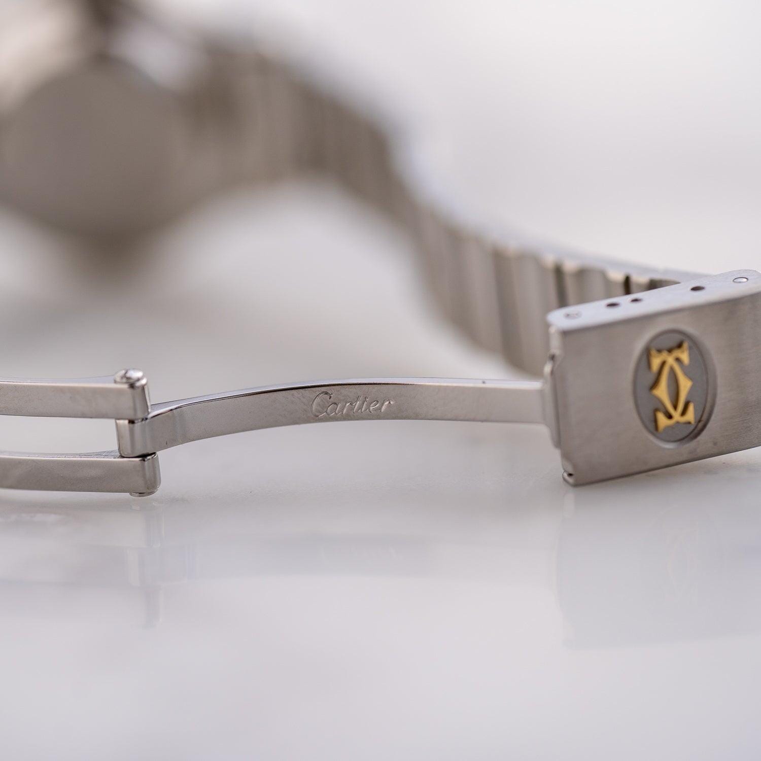 CARTIER Santos Octagon SM Godron - Arbitro
