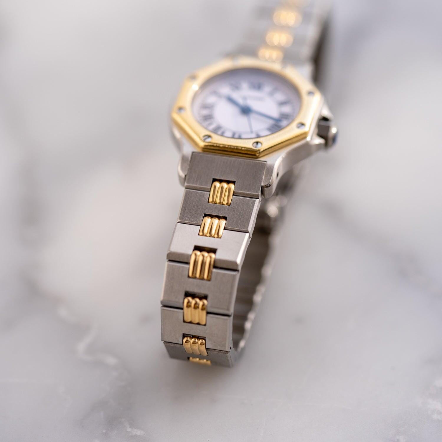 CARTIER Santos Octagon SM Godron - Arbitro