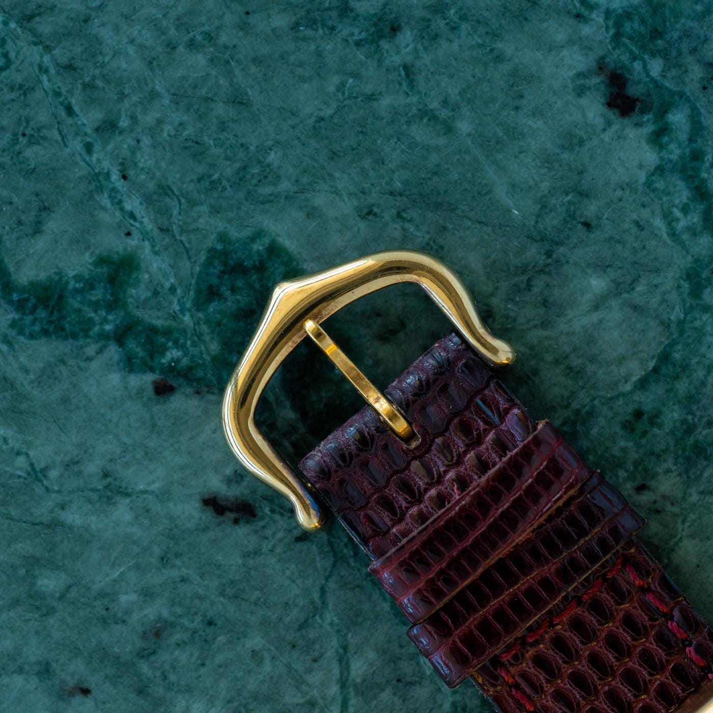 must de Cartier Tank LM Bordeaux Dial 永久保証書付 - Arbitro