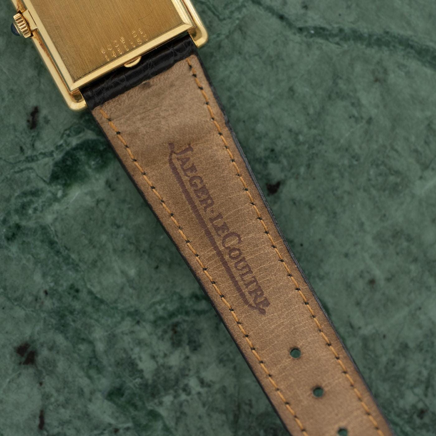 Jaeger-LeCoultre Rectangle 18K YG 1970s - Arbitro