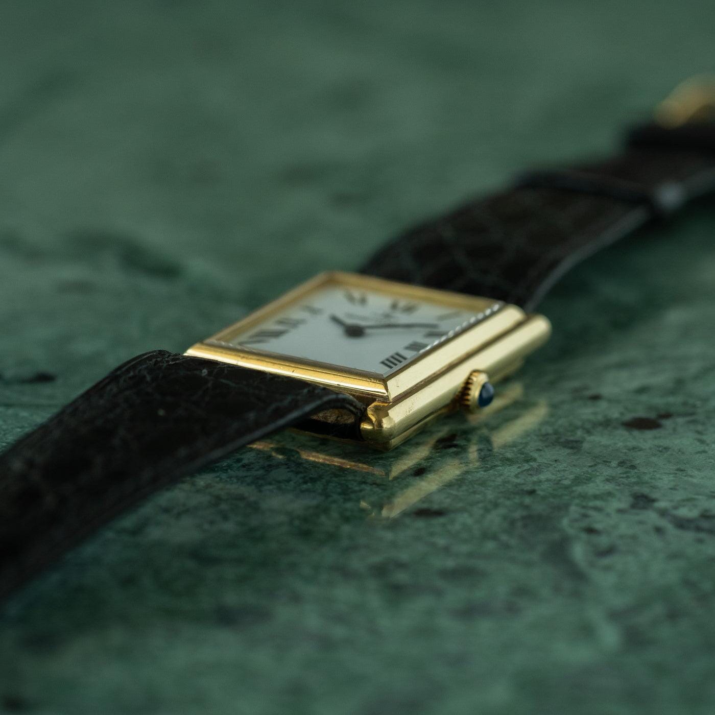 Jaeger-LeCoultre Rectangle 18K YG 1970s - Arbitro