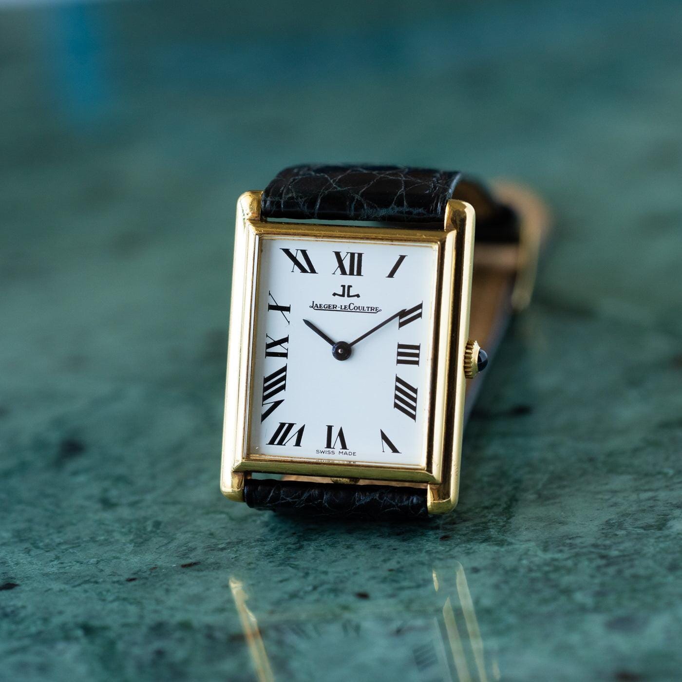 Jaeger-LeCoultre Rectangle 18K YG 1970s - Arbitro