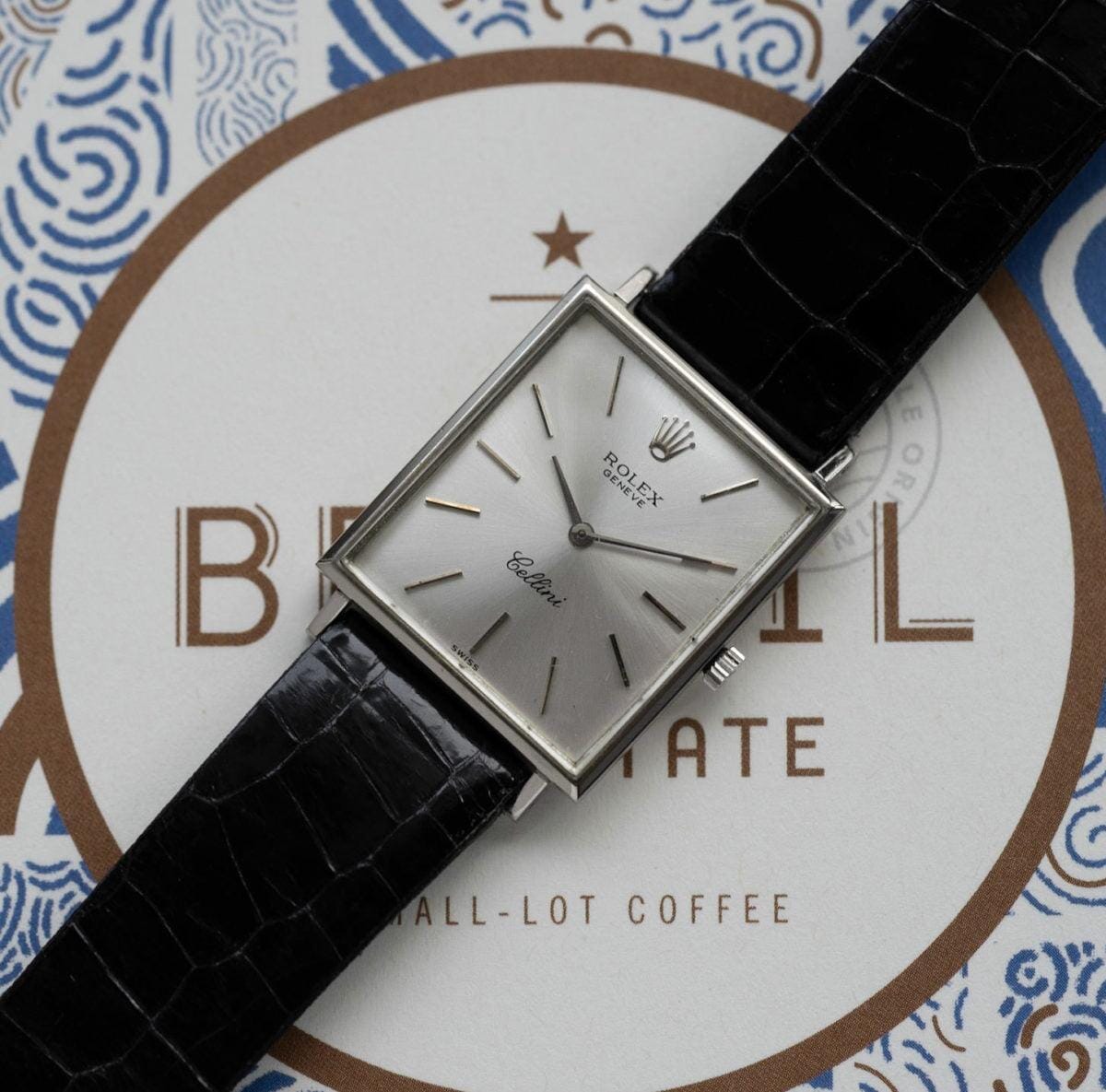 ROLEX Cellini 3603 Rectangle WG - Arbitro