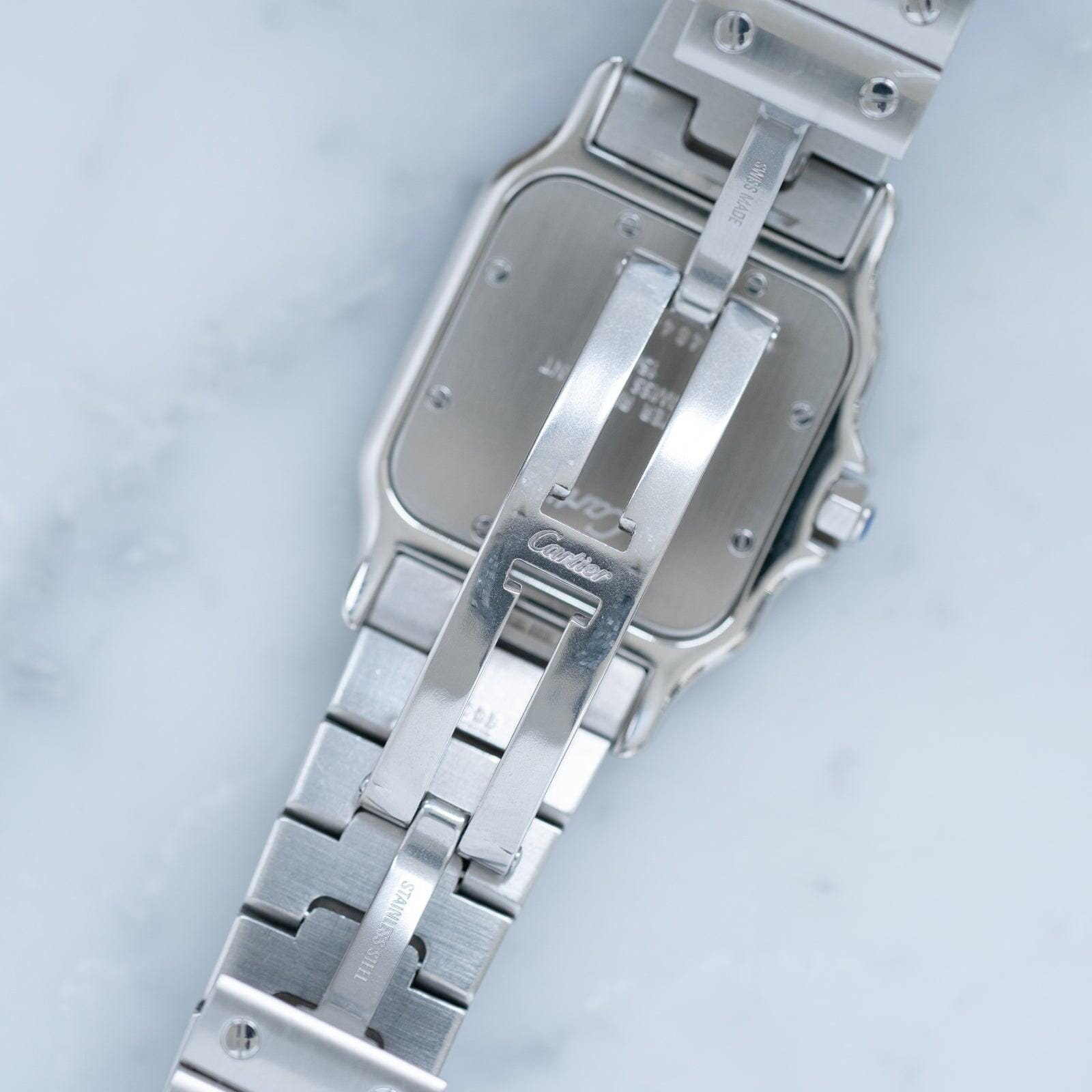 CARTIER Santos Galbee LM QZ White Roman - Arbitro