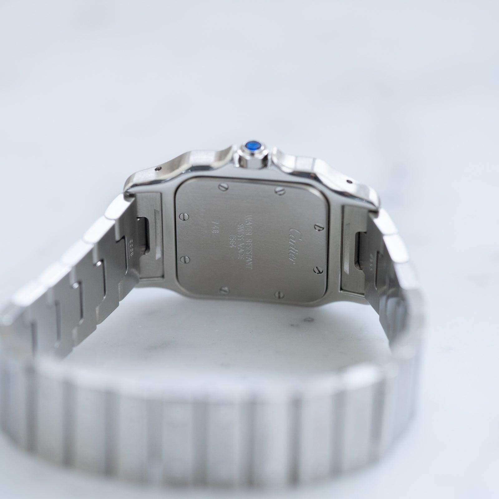 CARTIER Santos Galbee LM QZ White Roman - Arbitro