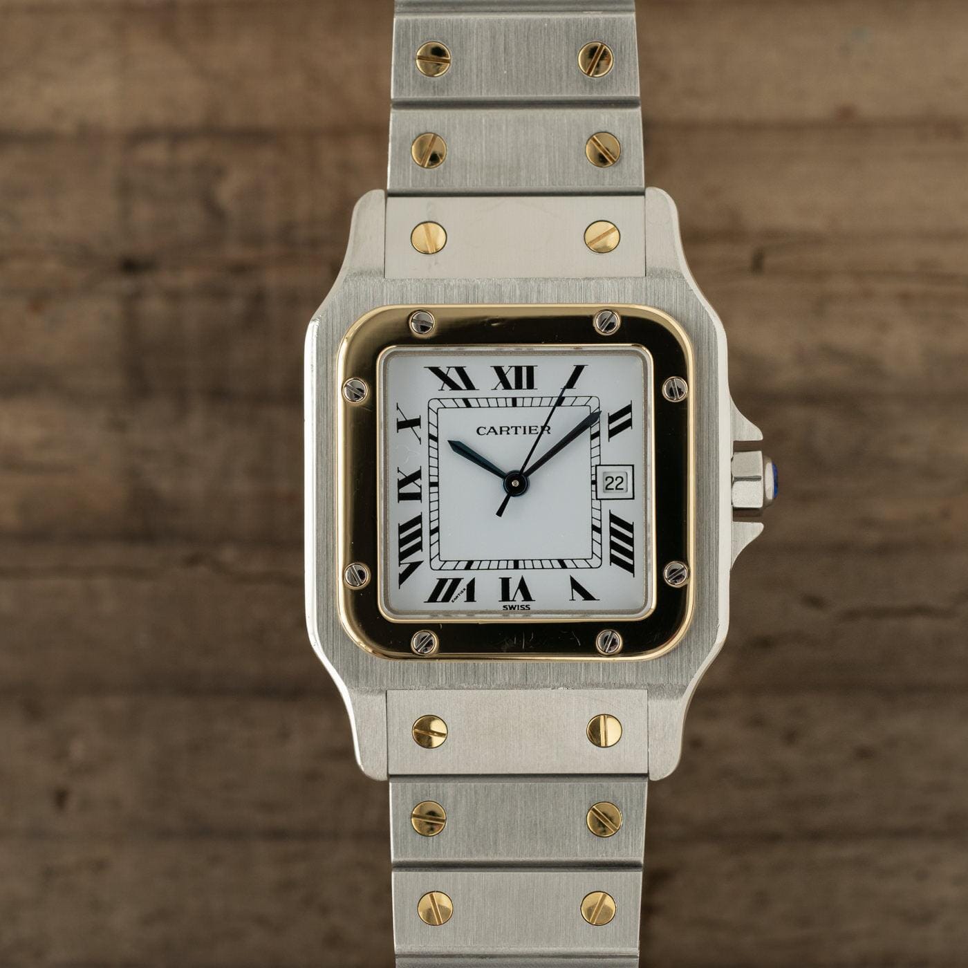 CARTIER Santos Galbee LM SS/YG - Arbitro