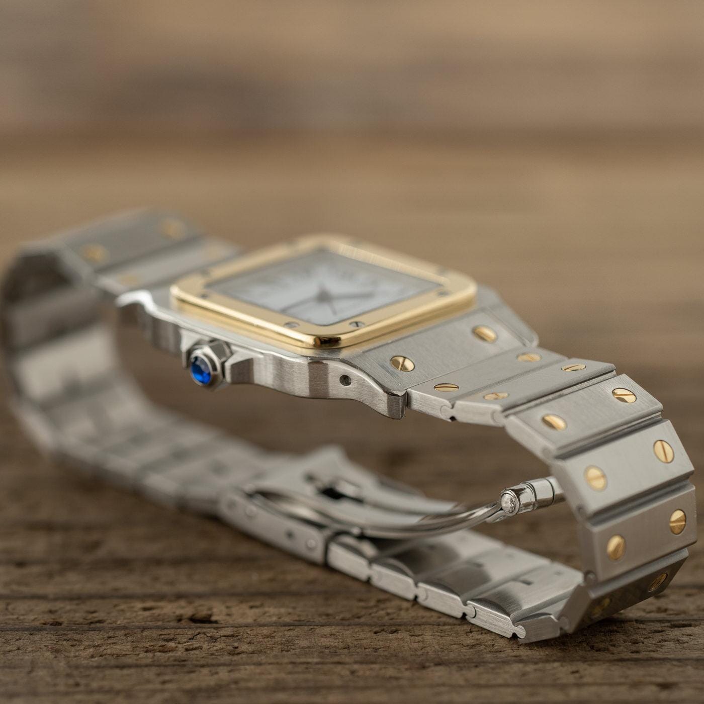 CARTIER Santos Galbee LM SS/YG - Arbitro
