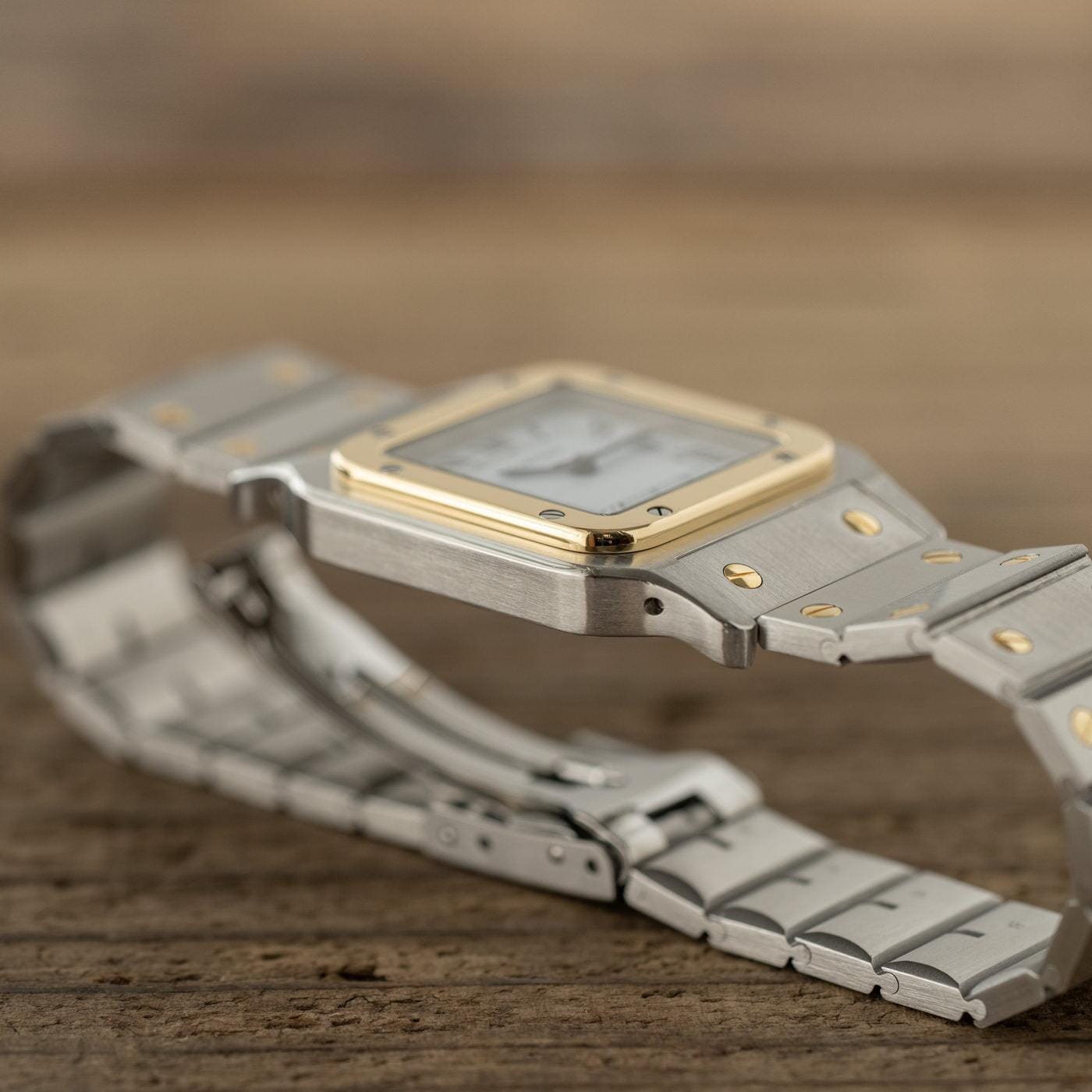 CARTIER Santos Galbee LM SS/YG - Arbitro