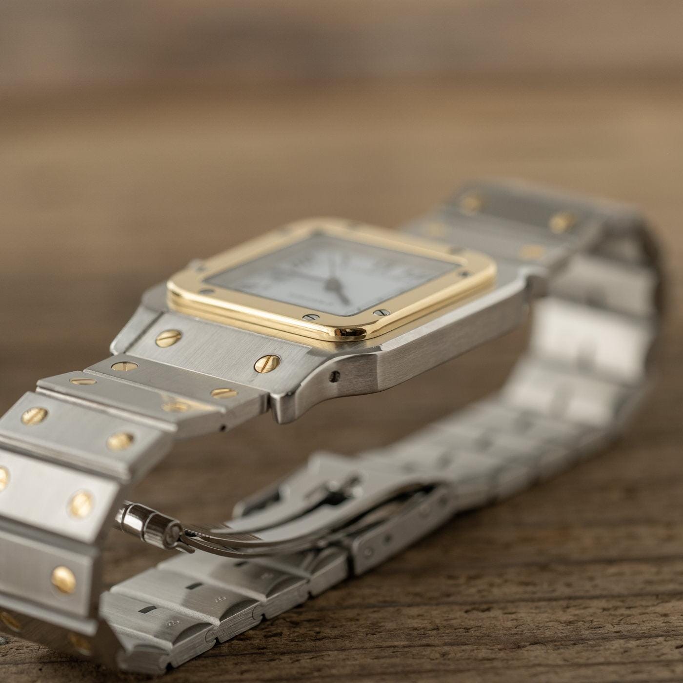 CARTIER Santos Galbee LM SS/YG - Arbitro