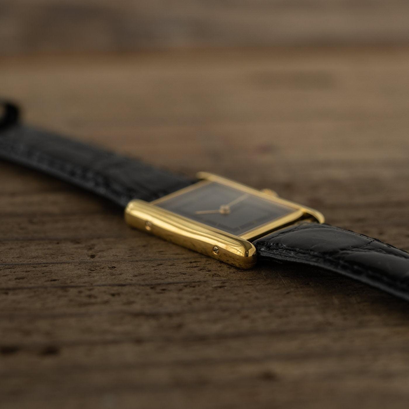 CARTIER must de Cartier Tank LM Grey Roman 1990s - Arbitro