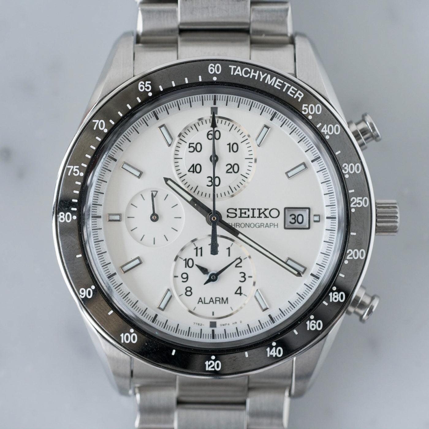 SEIKO SPIRIT Chronograph White SBPP003 - Arbitro