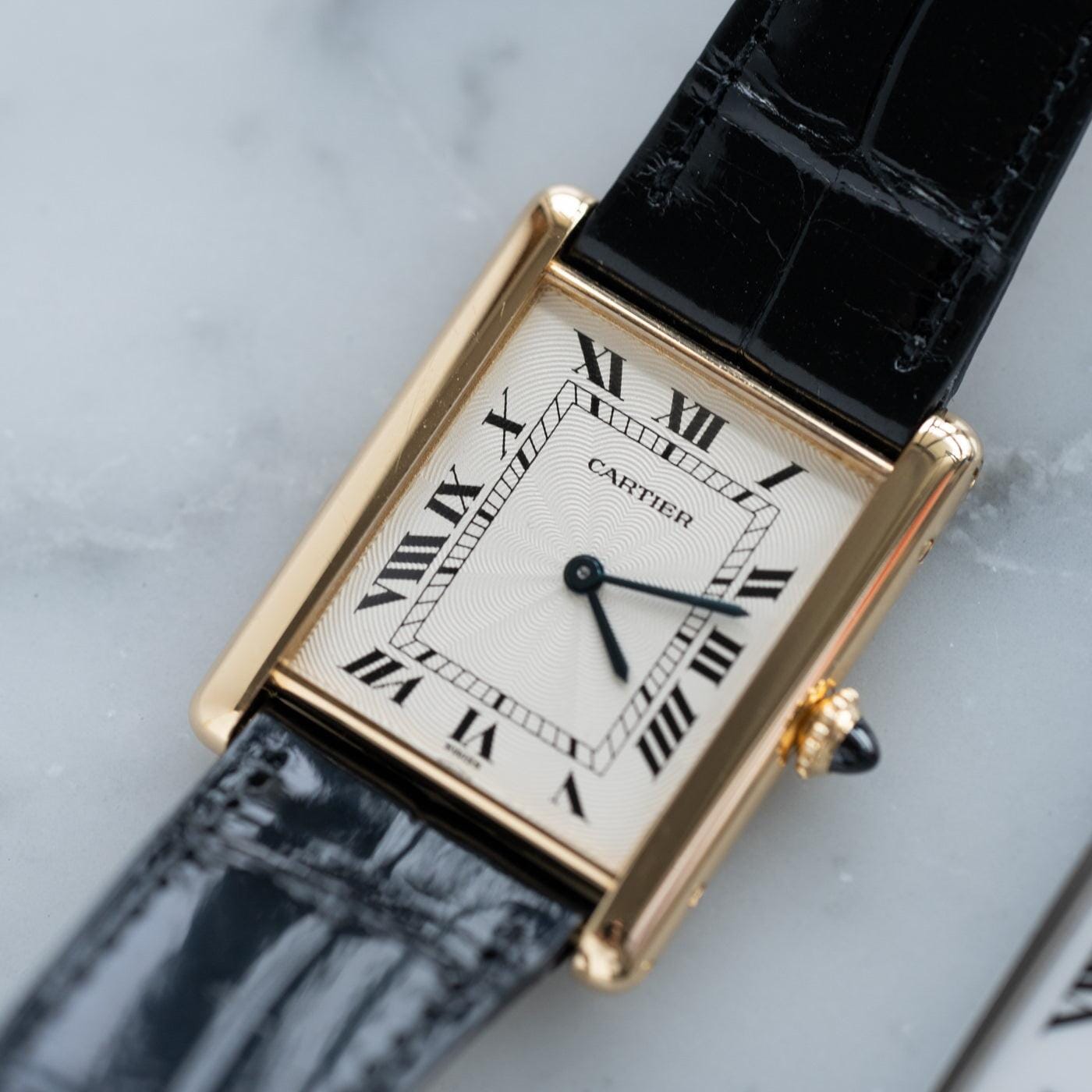 CARTIER Tank Louis Cartier LM 18K YG - Arbitro