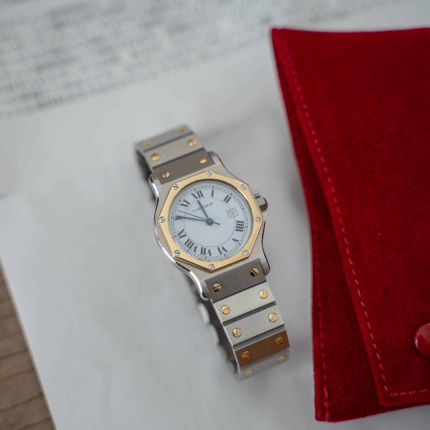 CARTIER Santos Octagon LM - Arbitro